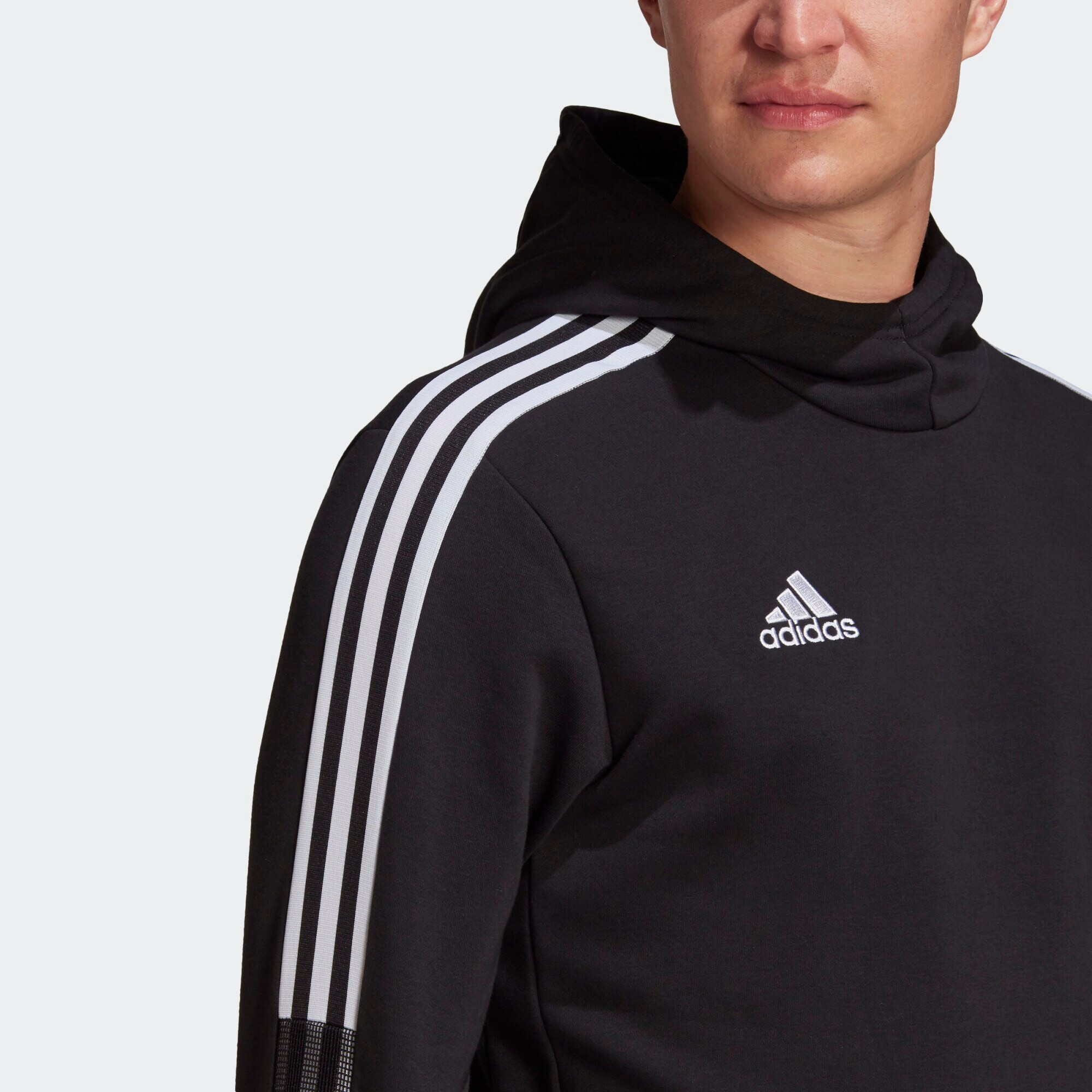 ADIDAS SPORTSWEAR Hanorac sport 'Tiro 21' negru / alb - Pled.ro