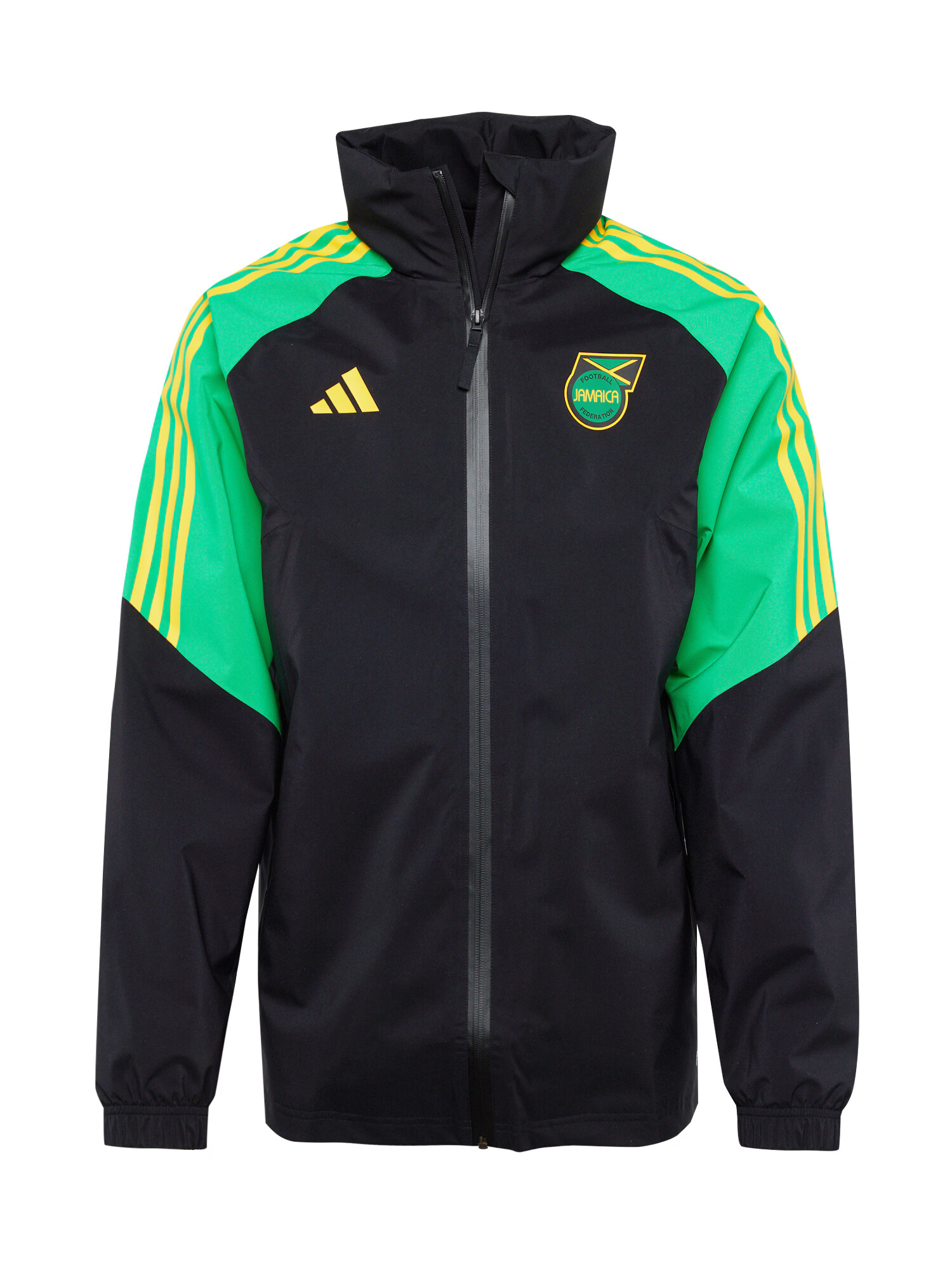 ADIDAS PERFORMANCE Jachetă de trening 'Jamaica Condivo 22 Rain' galben / verde neon / negru - Pled.ro