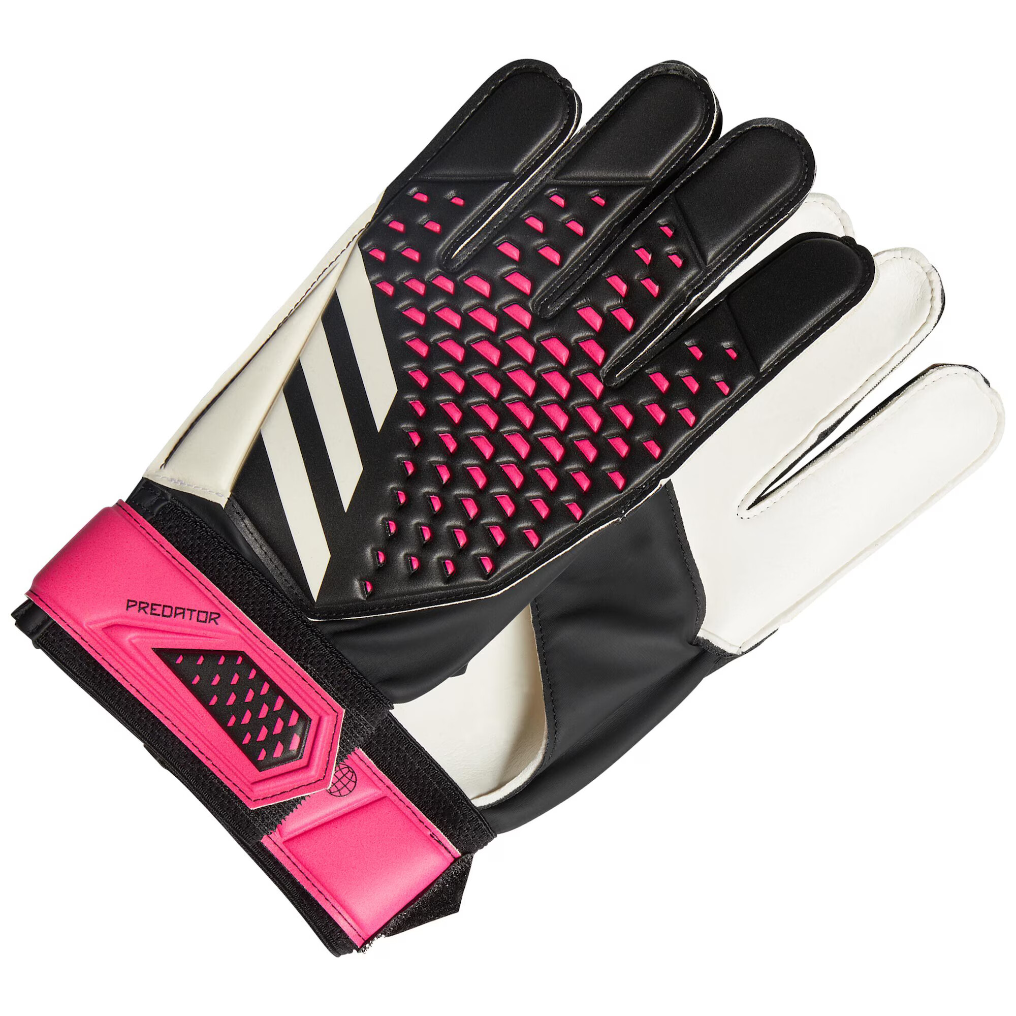 ADIDAS PERFORMANCE Mănuși sport 'Predator Goalkeeper' roz / negru / alb - Pled.ro