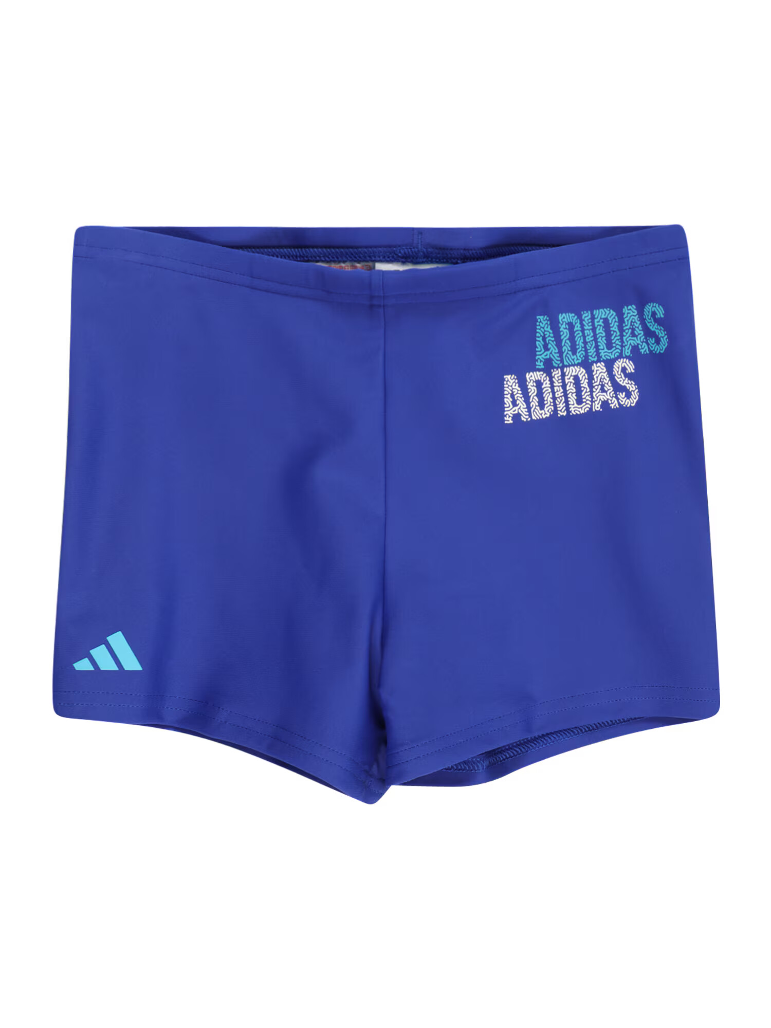 ADIDAS PERFORMANCE Modă de plajă sport 'Logo ' albastru aqua / albastru regal / alb - Pled.ro