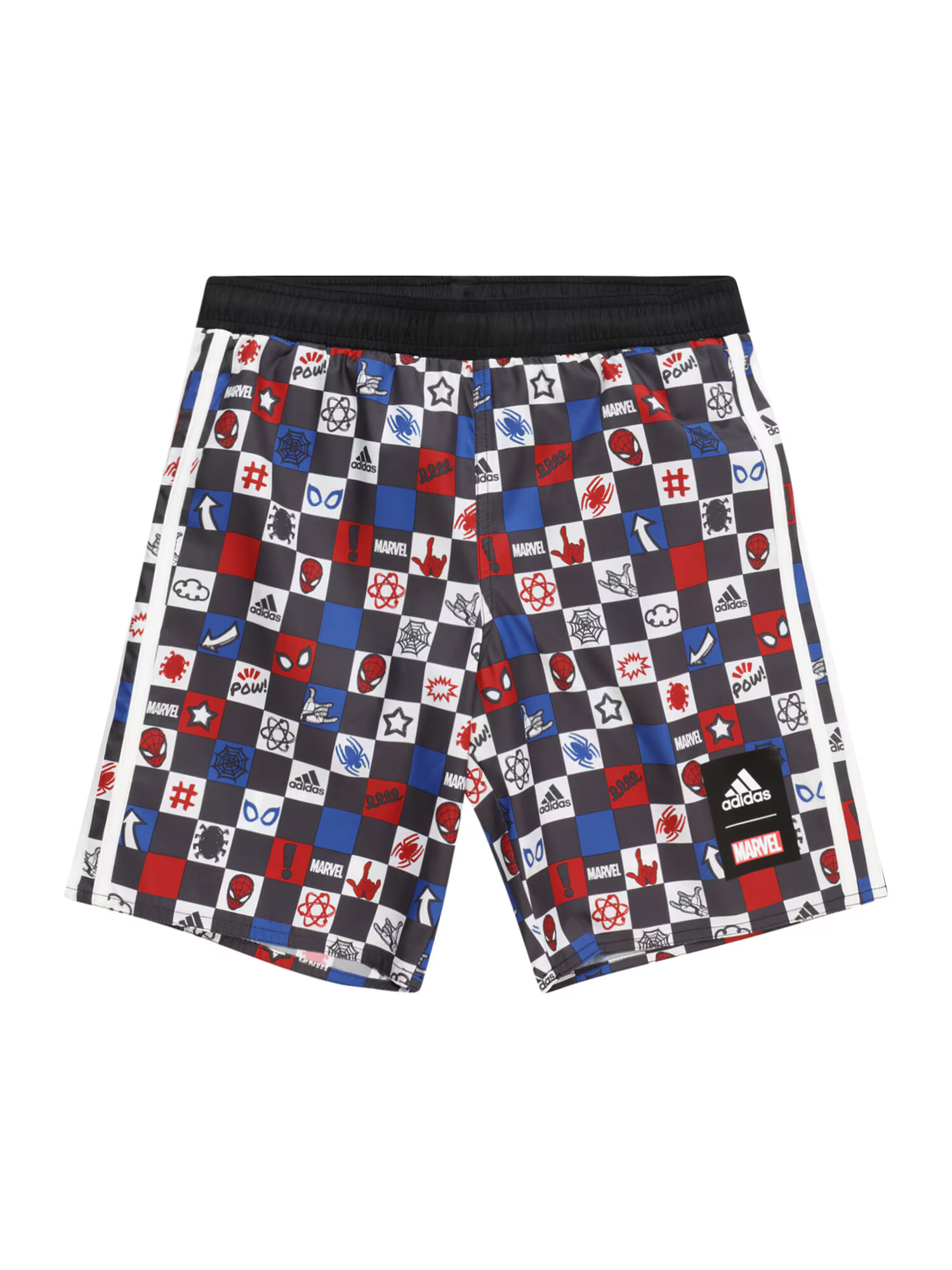 ADIDAS PERFORMANCE Modă de plajă sport albastru regal / roșu intens / negru / alb murdar - Pled.ro