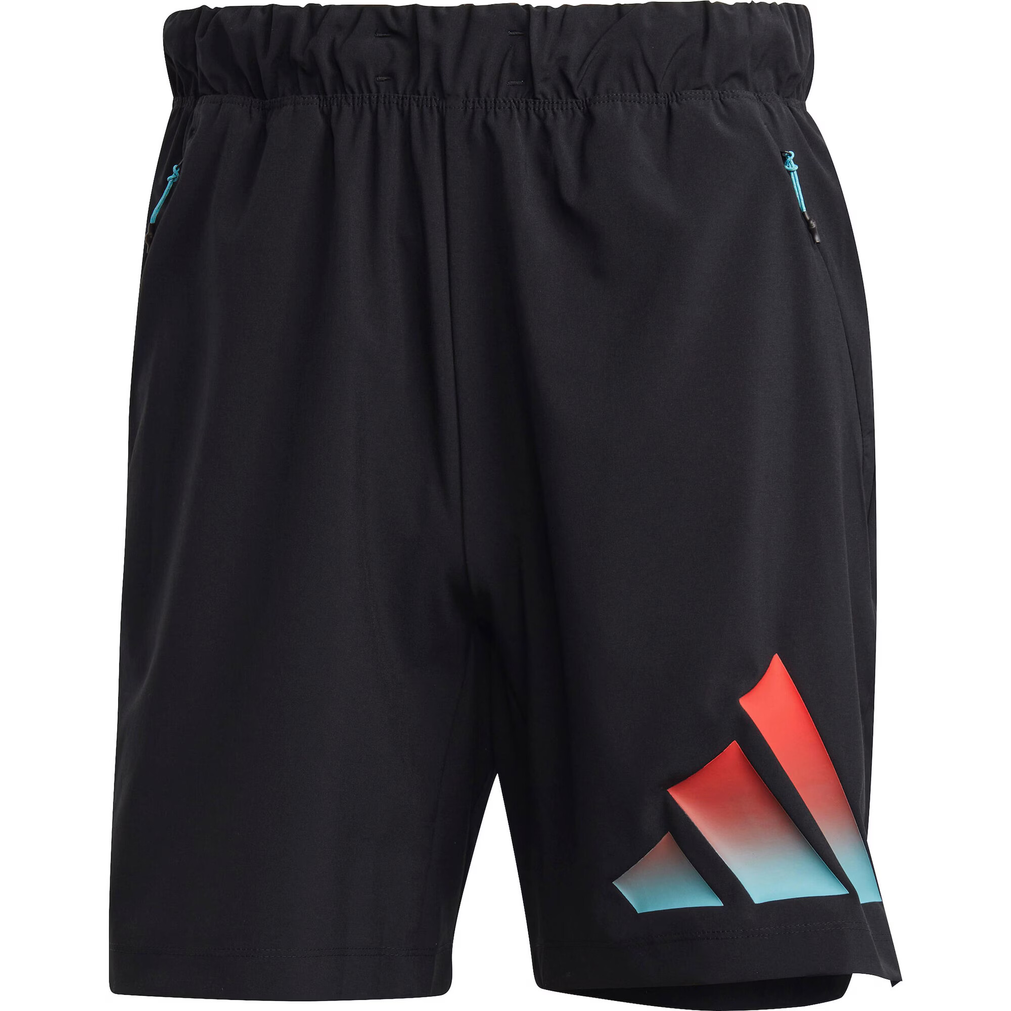 ADIDAS PERFORMANCE Pantaloni sport '3 Bar' albastru deschis / roșu rodie / negru - Pled.ro