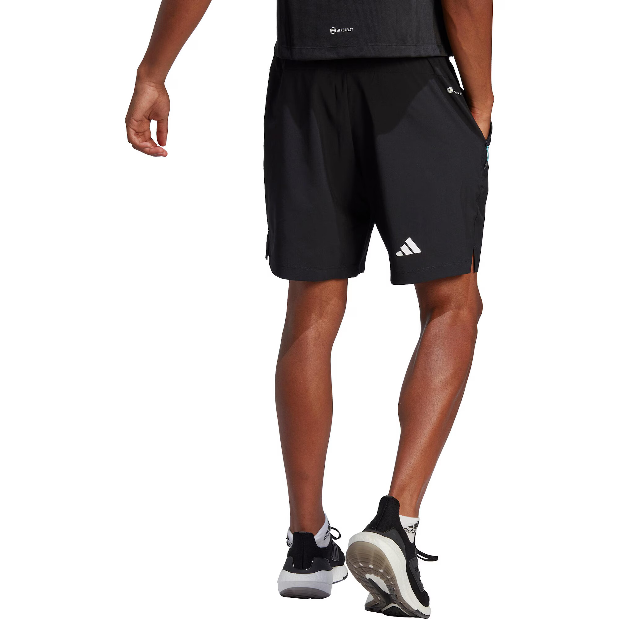 ADIDAS PERFORMANCE Pantaloni sport '3 Bar' albastru deschis / roșu rodie / negru - Pled.ro