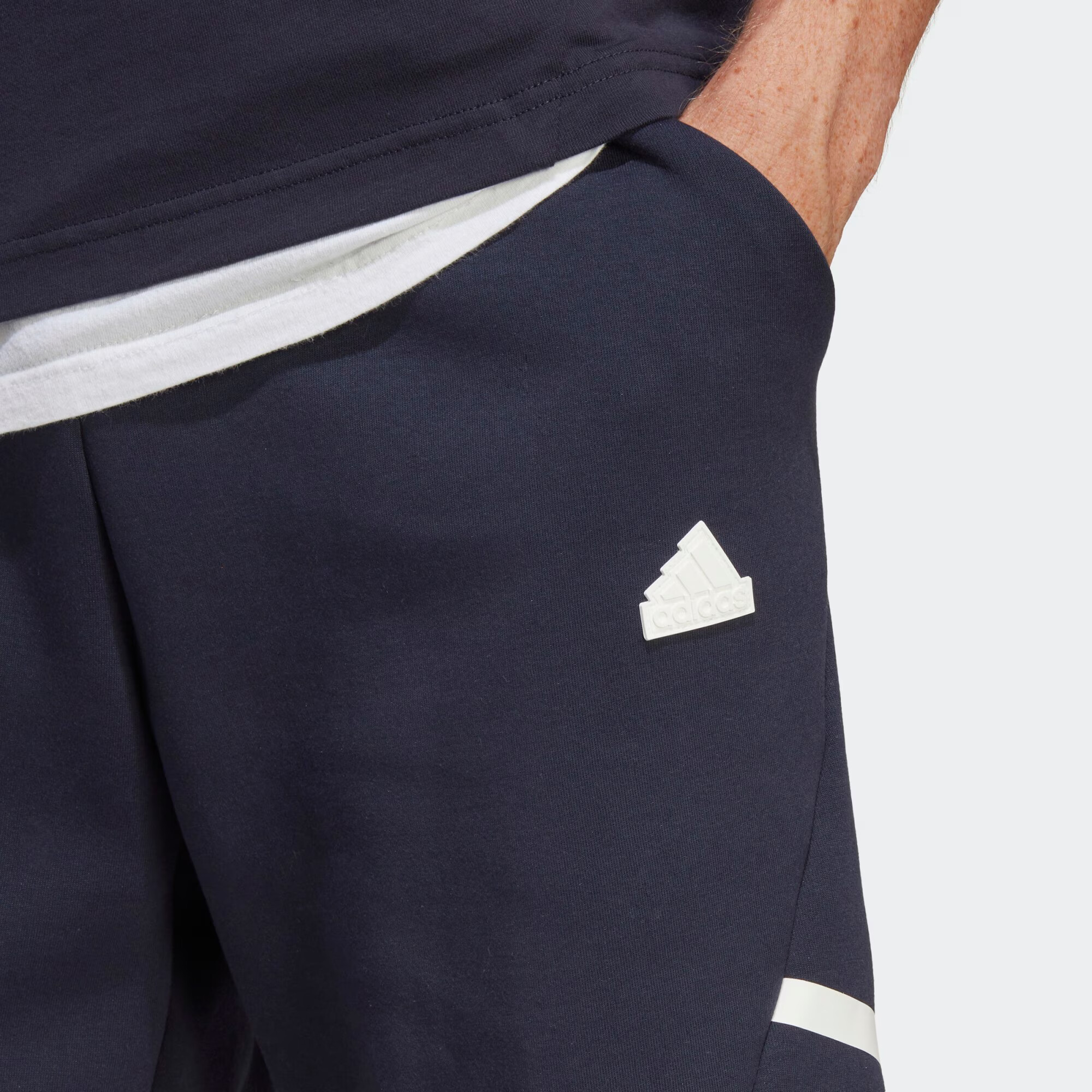 ADIDAS SPORTSWEAR Pantaloni sport 'Aeroready Essentials Chelsea Linear Logo' albastru închis / alb - Pled.ro