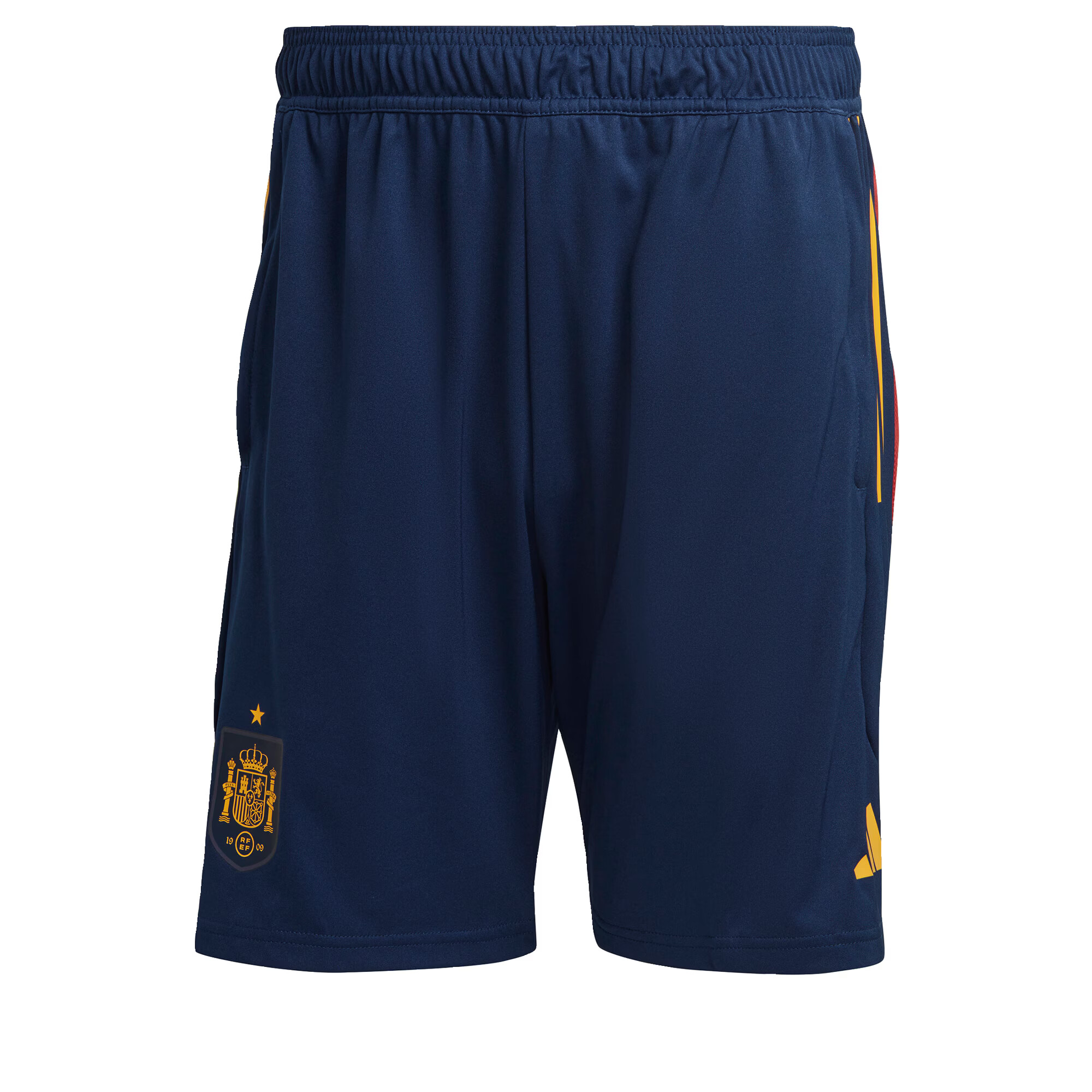 ADIDAS PERFORMANCE Pantaloni sport albastru închis / auriu / roșu - Pled.ro