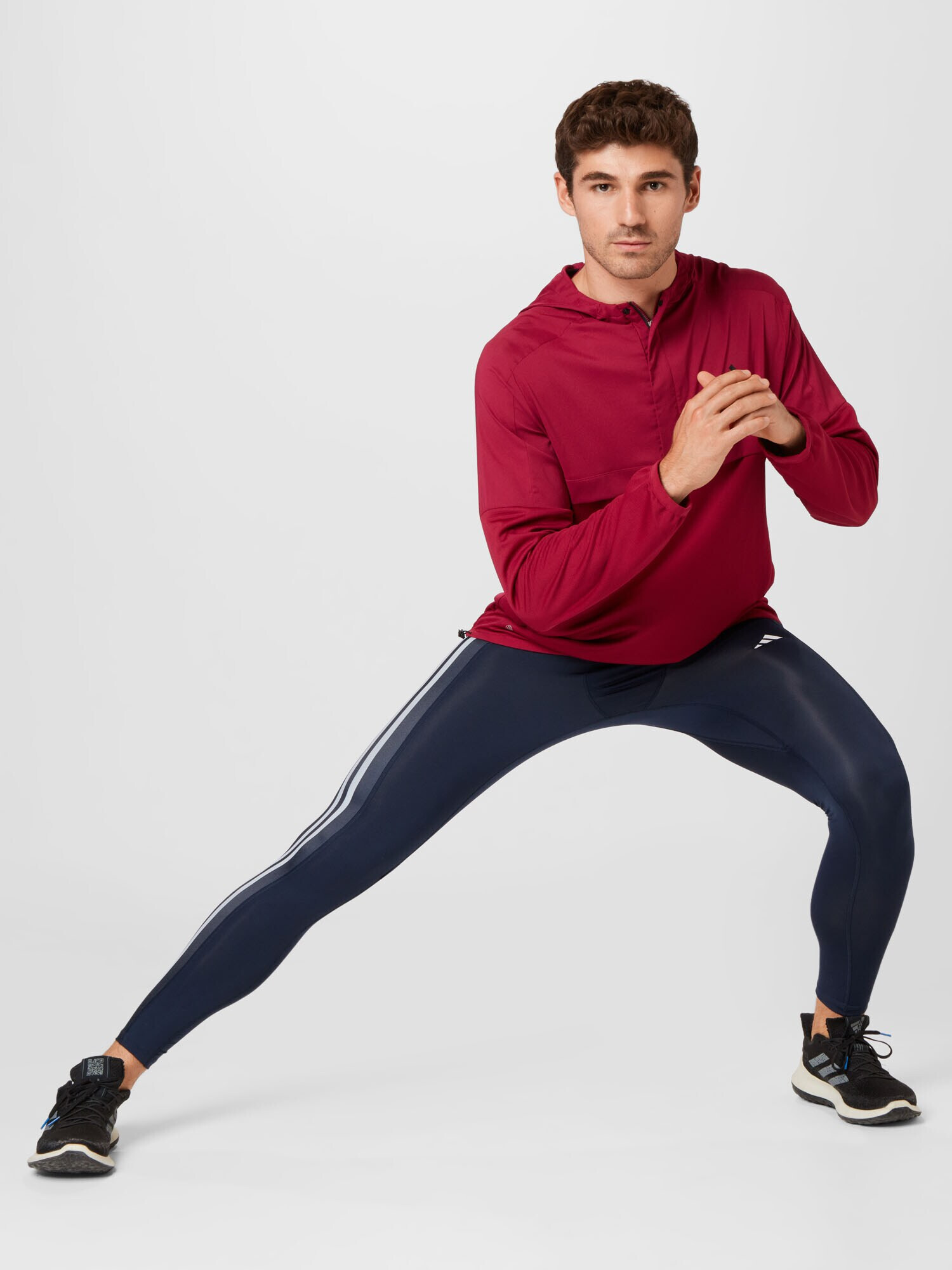 ADIDAS PERFORMANCE Pantaloni sport albastru închis / gri / alb - Pled.ro