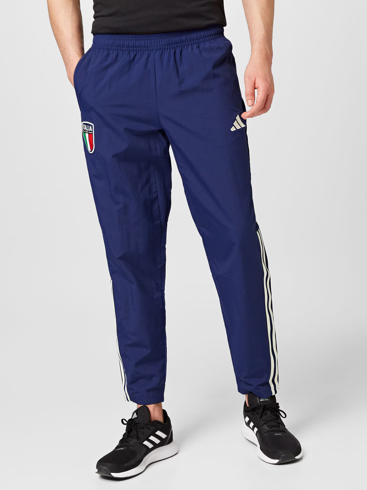 ADIDAS PERFORMANCE Pantaloni sport 'Italy Tiro 23 Presentation' albastru închis / verde / roșu / alb - Pled.ro