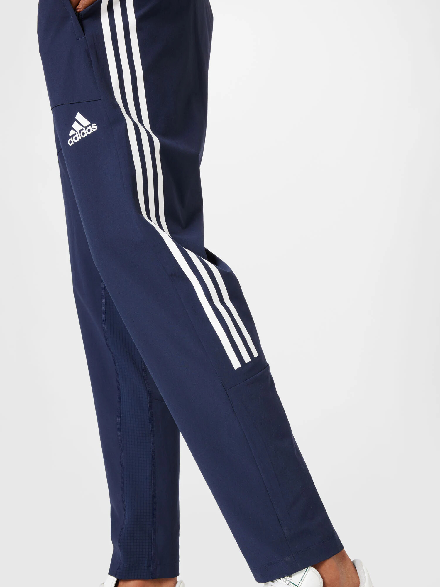 ADIDAS SPORTSWEAR Pantaloni sport albastru noapte / alb - Pled.ro