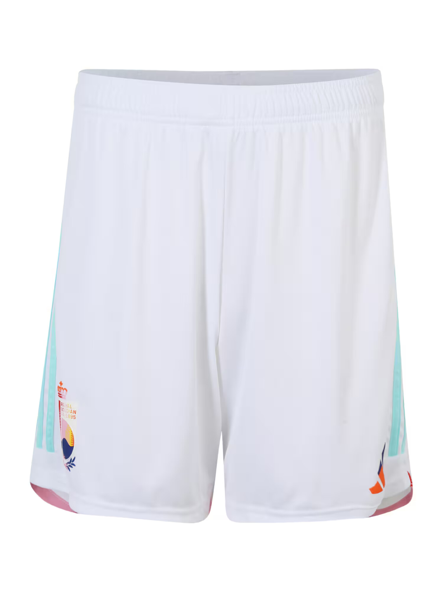 ADIDAS PERFORMANCE Pantaloni sport 'Belgium 22 Away' albastru / portocaliu / roz / alb - Pled.ro