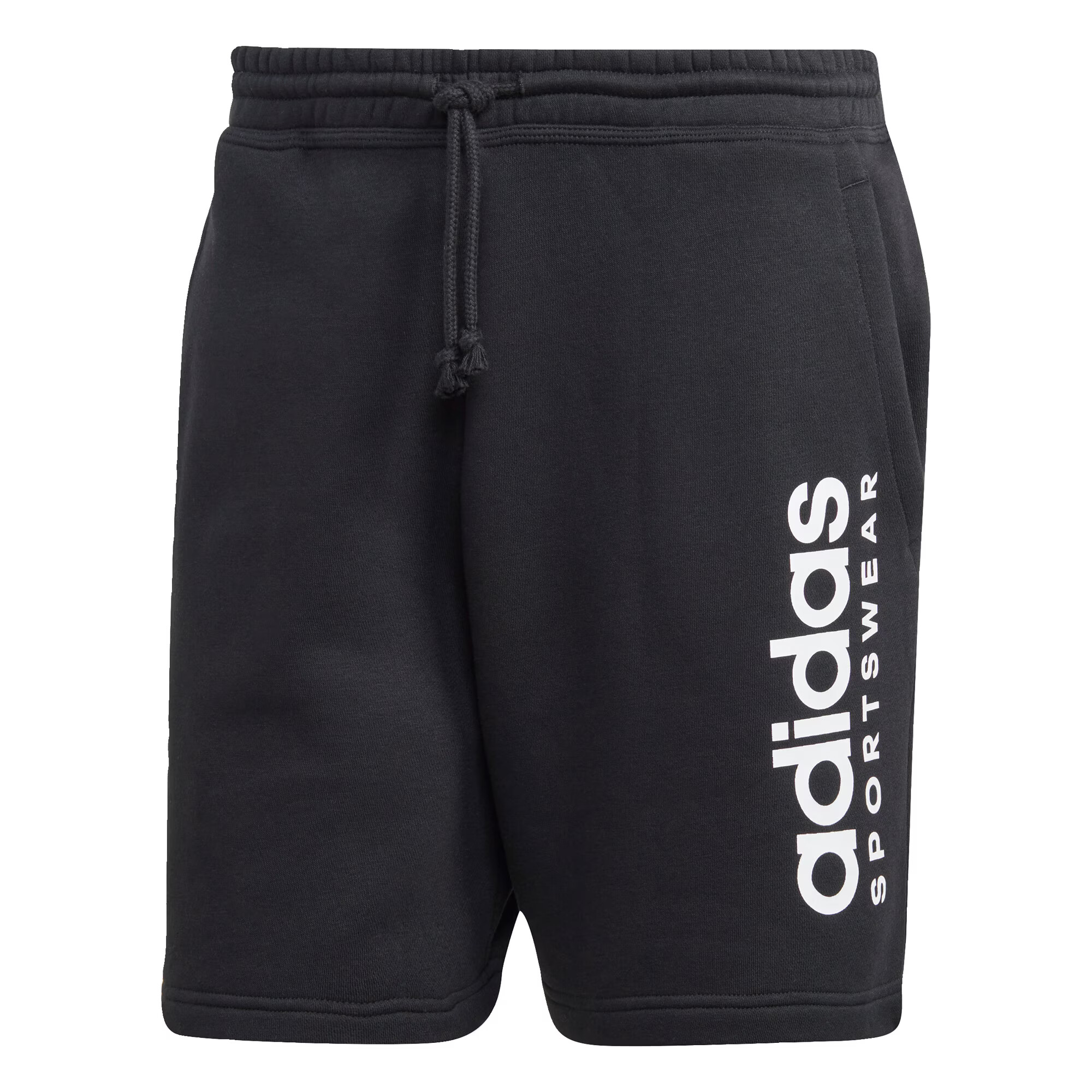 ADIDAS SPORTSWEAR Pantaloni sport negru / alb - Pled.ro