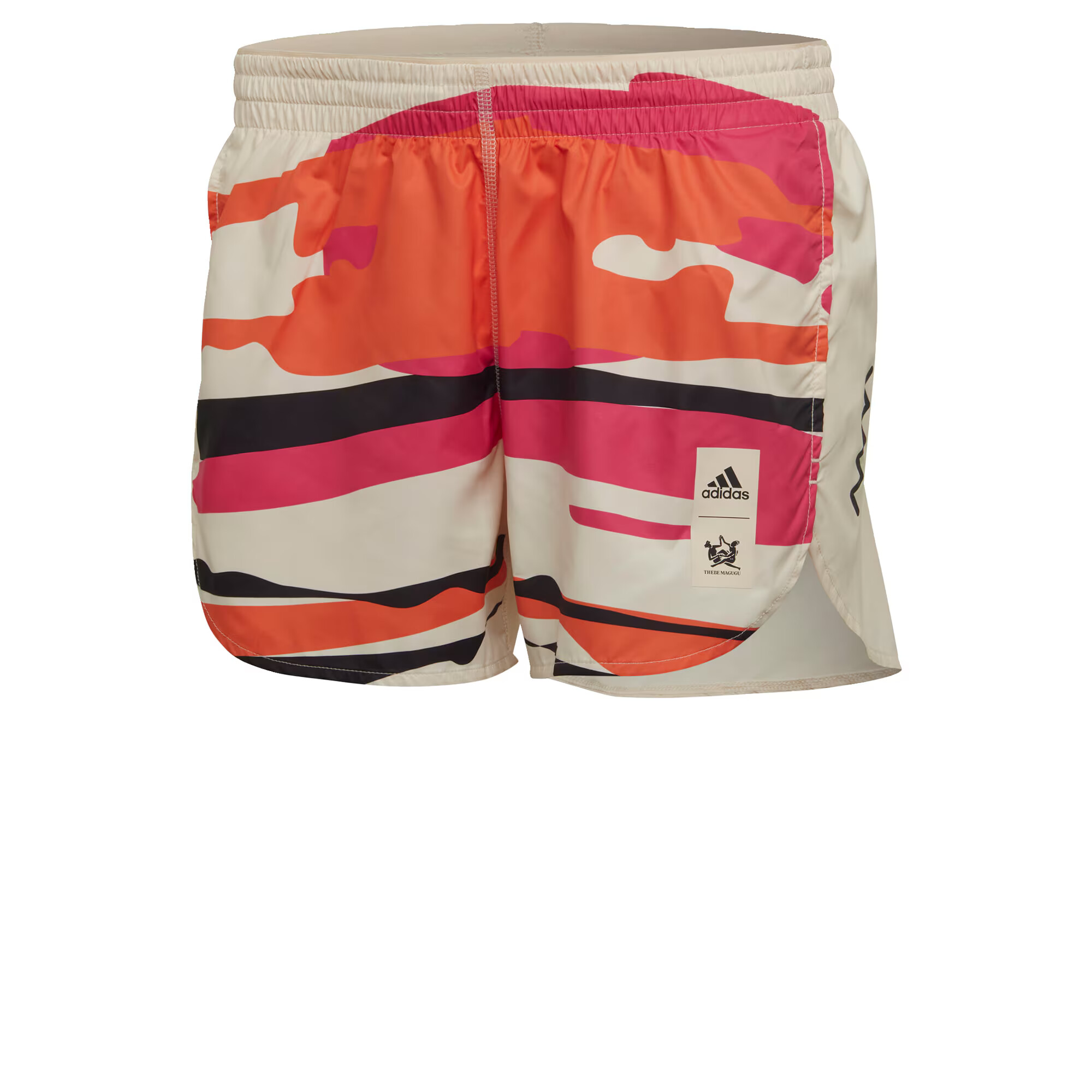 ADIDAS SPORTSWEAR Pantaloni sport 'Thebe Magugu Run Fast' bej - Pled.ro