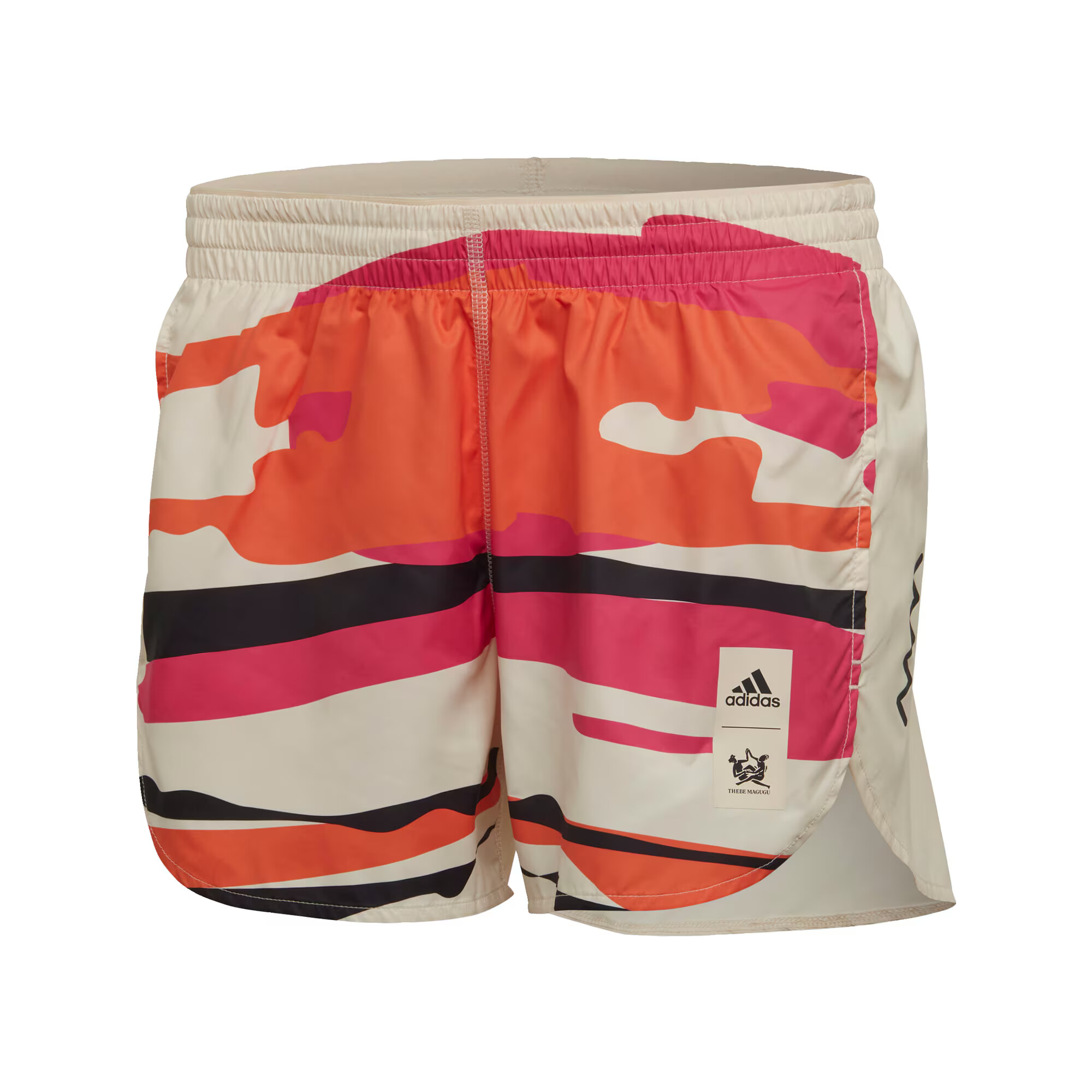 ADIDAS SPORTSWEAR Pantaloni sport 'Thebe Magugu Run Fast' bej - Pled.ro