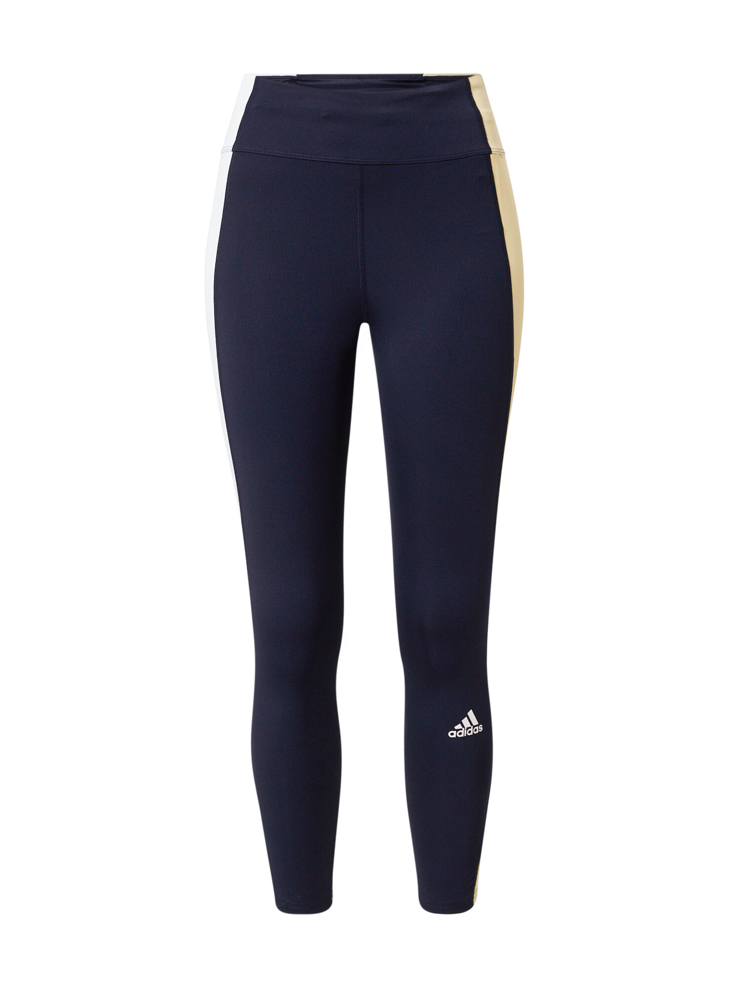 ADIDAS SPORTSWEAR Pantaloni sport 'Own The Run Colorblock' bej / azur / albastru închis / alb - Pled.ro