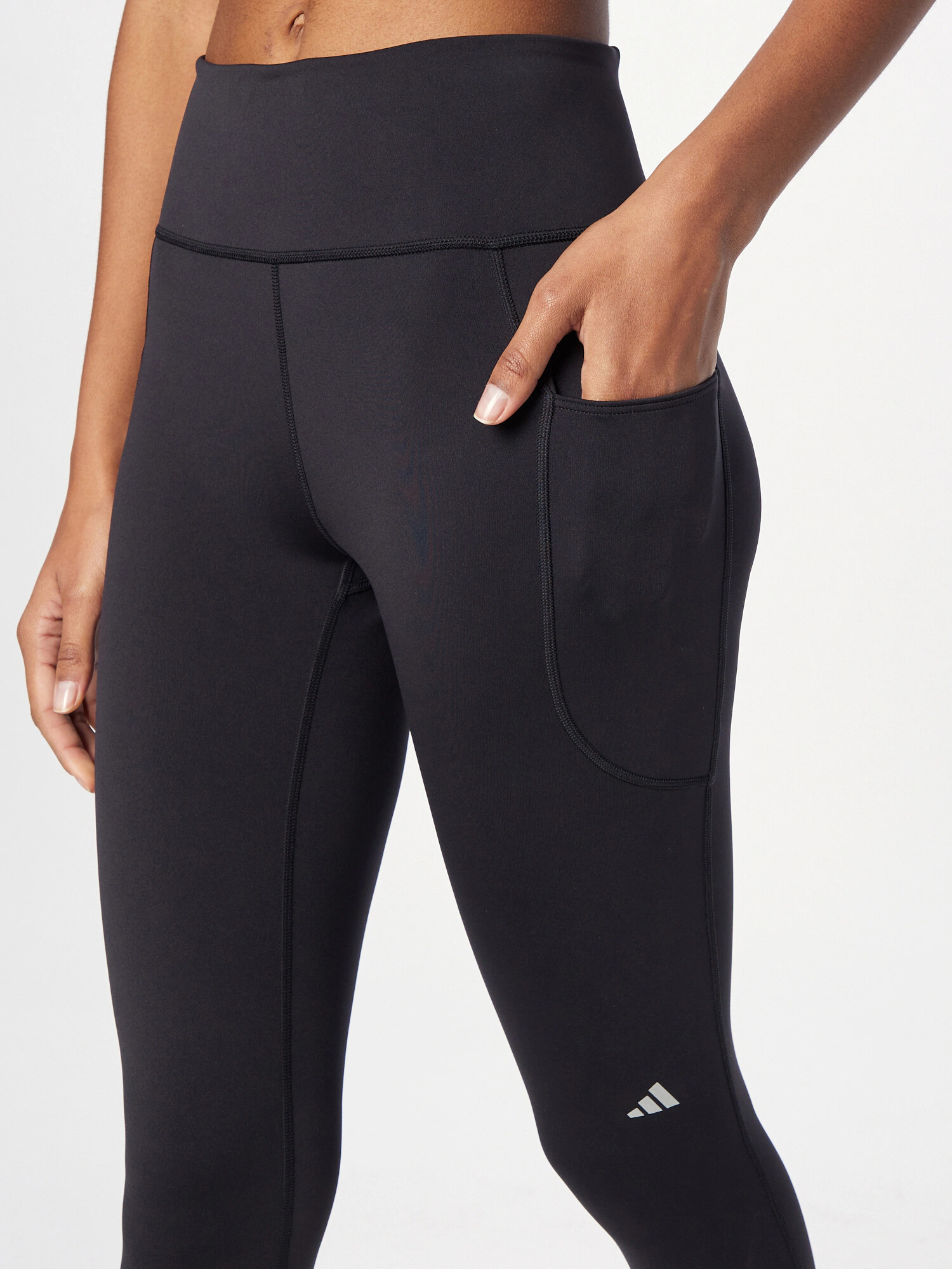 ADIDAS PERFORMANCE Pantaloni sport 'Dailyrun' negru / alb - Pled.ro