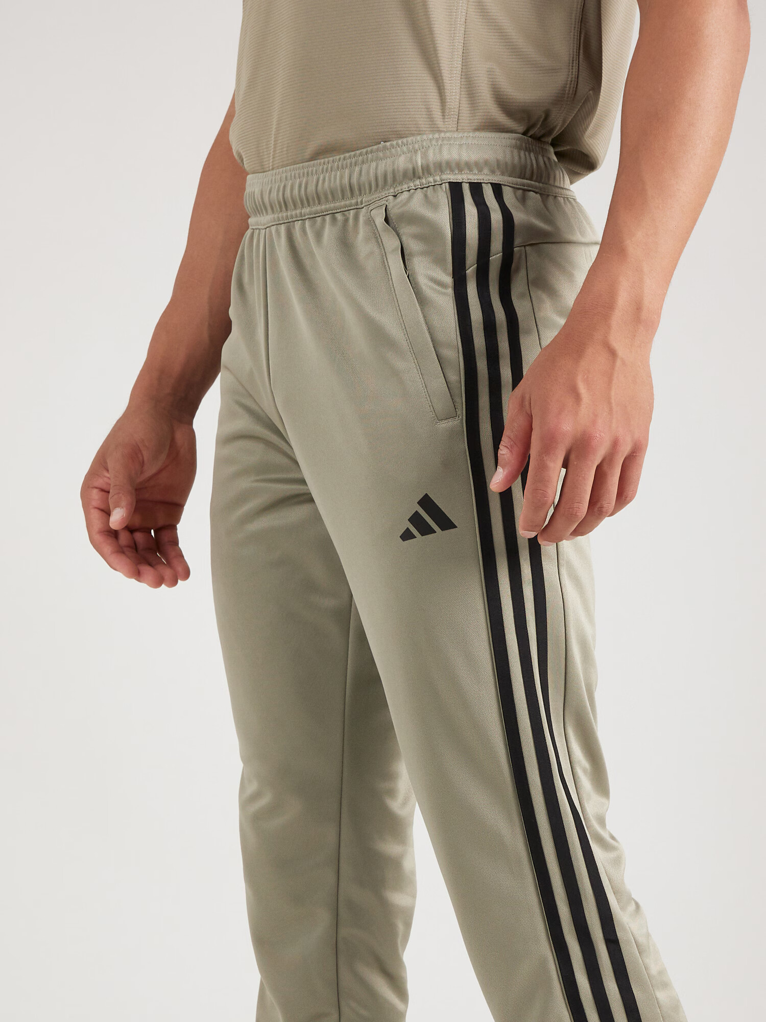 ADIDAS PERFORMANCE Pantaloni sport 'Essentials' grej / negru - Pled.ro