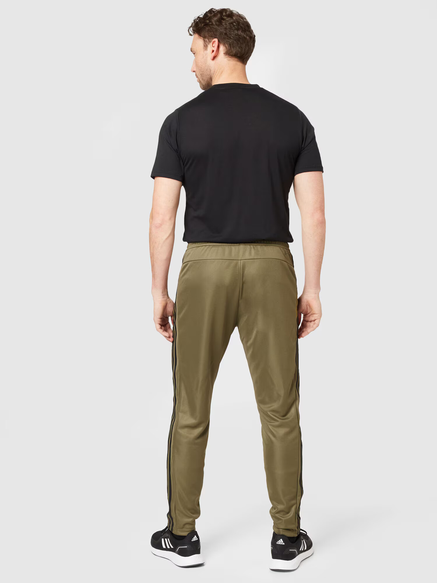 ADIDAS PERFORMANCE Pantaloni sport 'Essentials' kaki / negru - Pled.ro