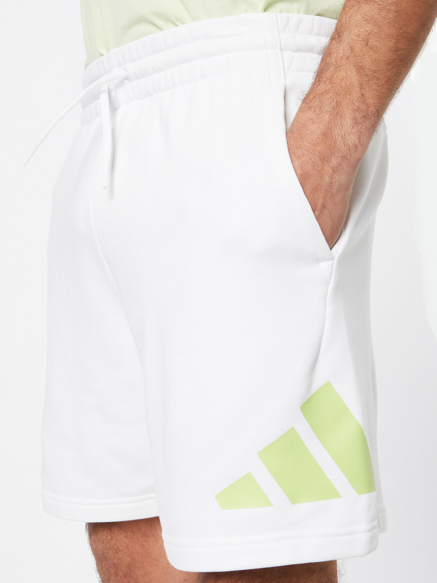 ADIDAS PERFORMANCE Pantaloni sport 'Future Icons' verde stuf / alb - Pled.ro