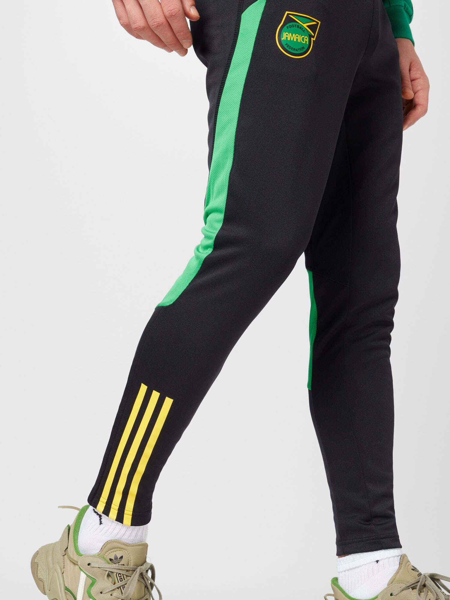 ADIDAS PERFORMANCE Pantaloni sport 'Jamaica Tiro 23 ' galben auriu / verde / negru - Pled.ro