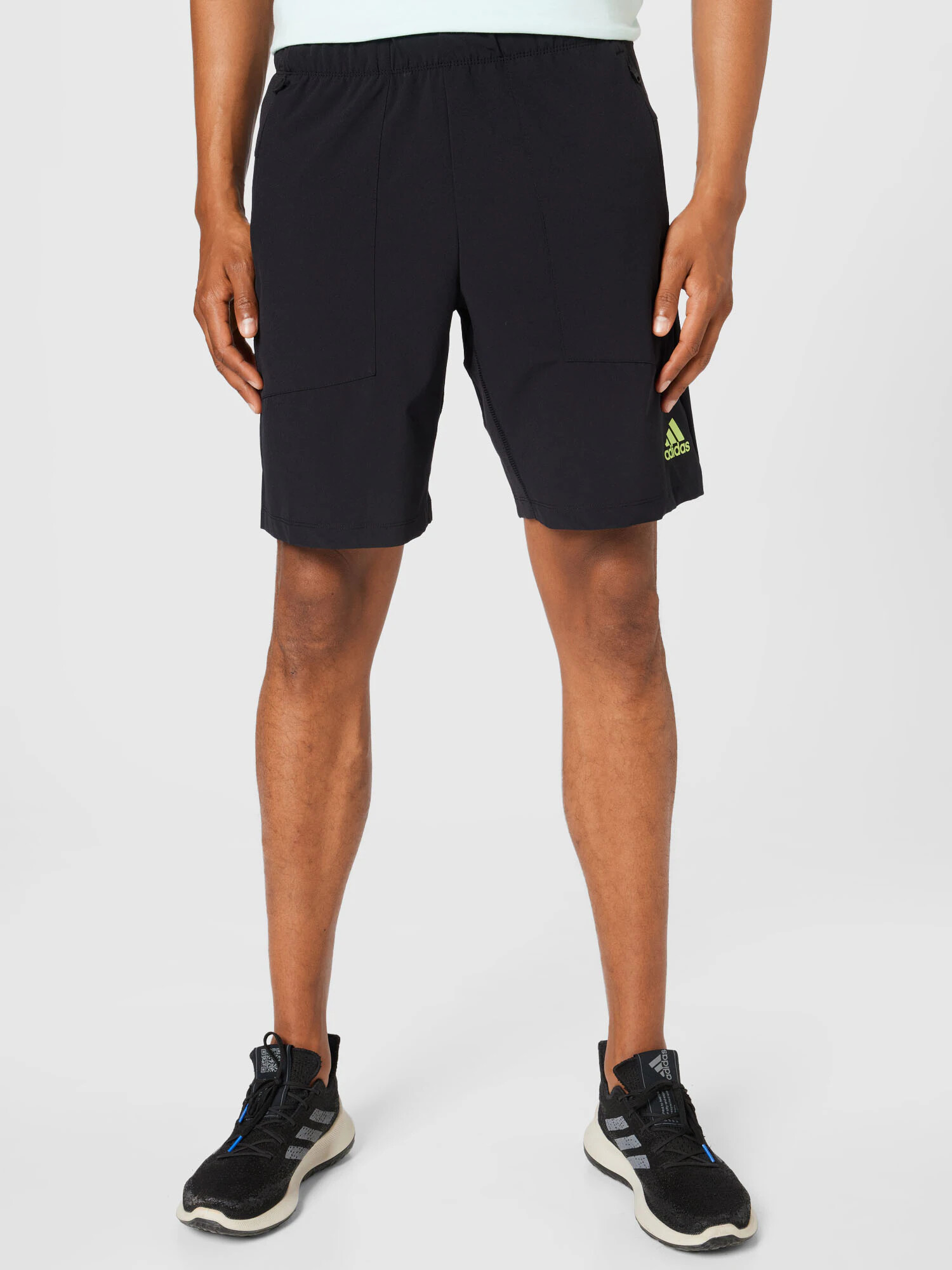 ADIDAS SPORTSWEAR Pantaloni sport galben deschis / negru - Pled.ro