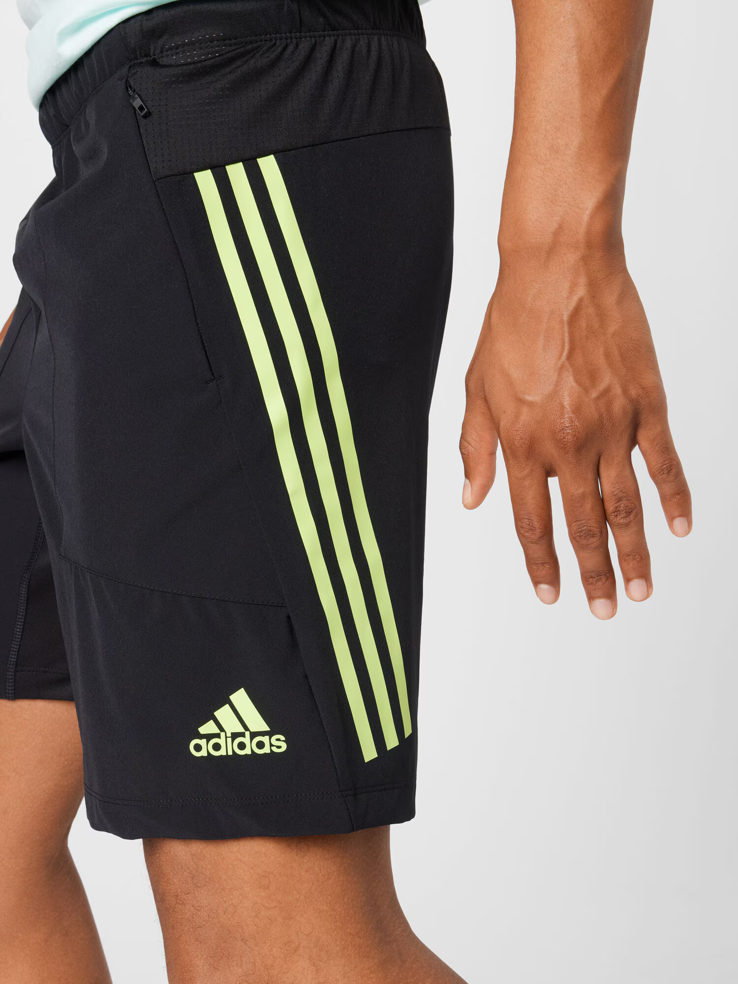 ADIDAS SPORTSWEAR Pantaloni sport galben deschis / negru - Pled.ro