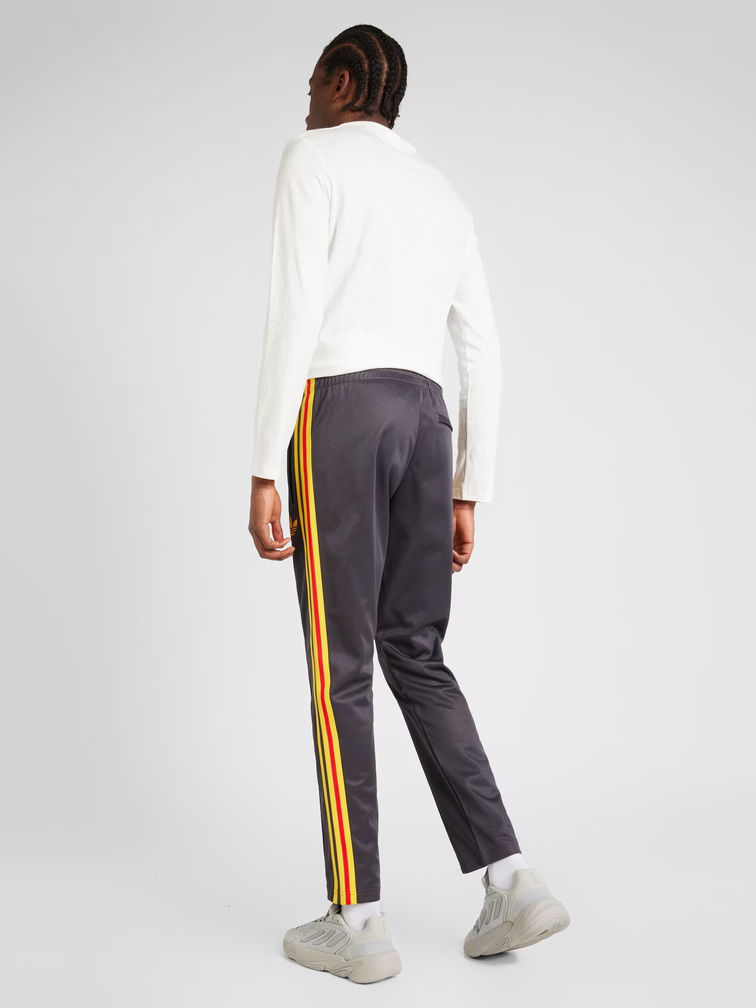 ADIDAS PERFORMANCE Pantaloni sport galben închis / roșu / negru - Pled.ro