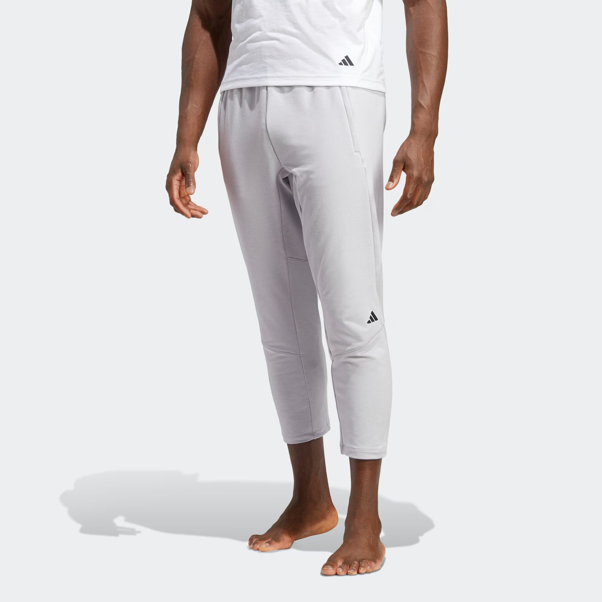 ADIDAS PERFORMANCE Pantaloni sport 'Designed For Training' gri deschis / negru - Pled.ro