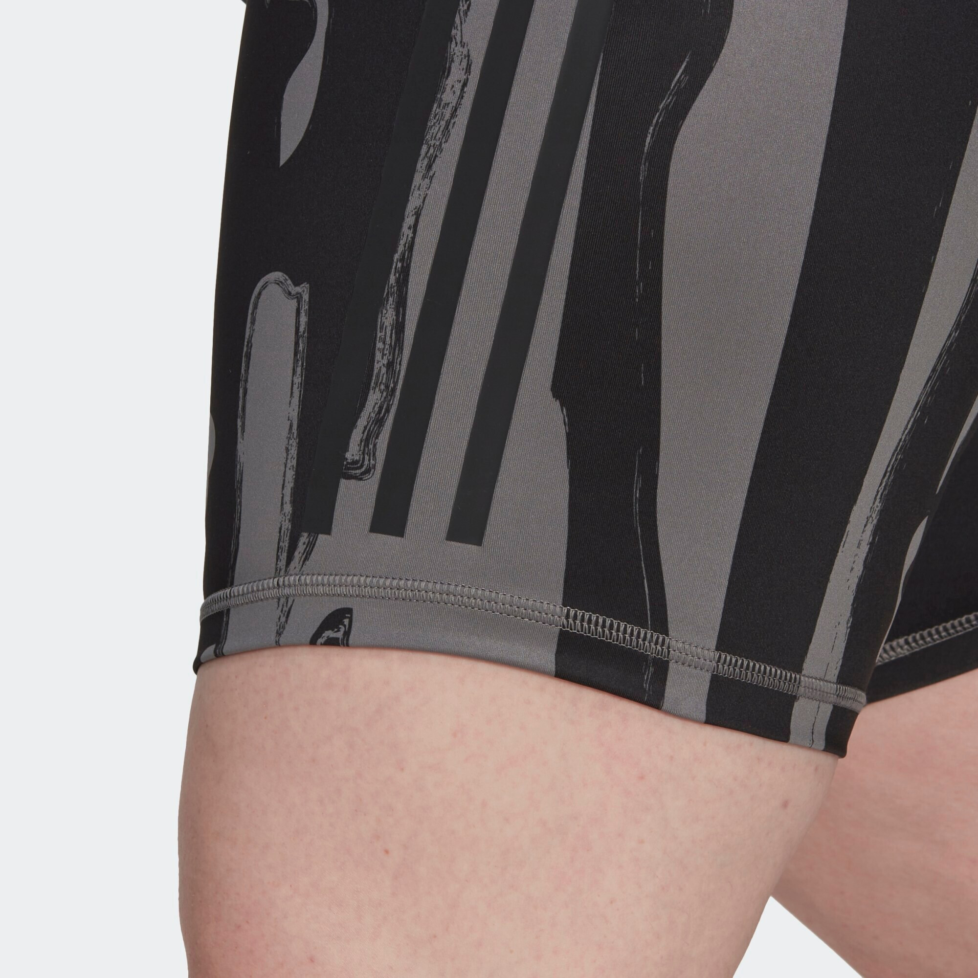 ADIDAS SPORTSWEAR Pantaloni sport 'Thebe Magugu Biker ' gri / gri închis - Pled.ro