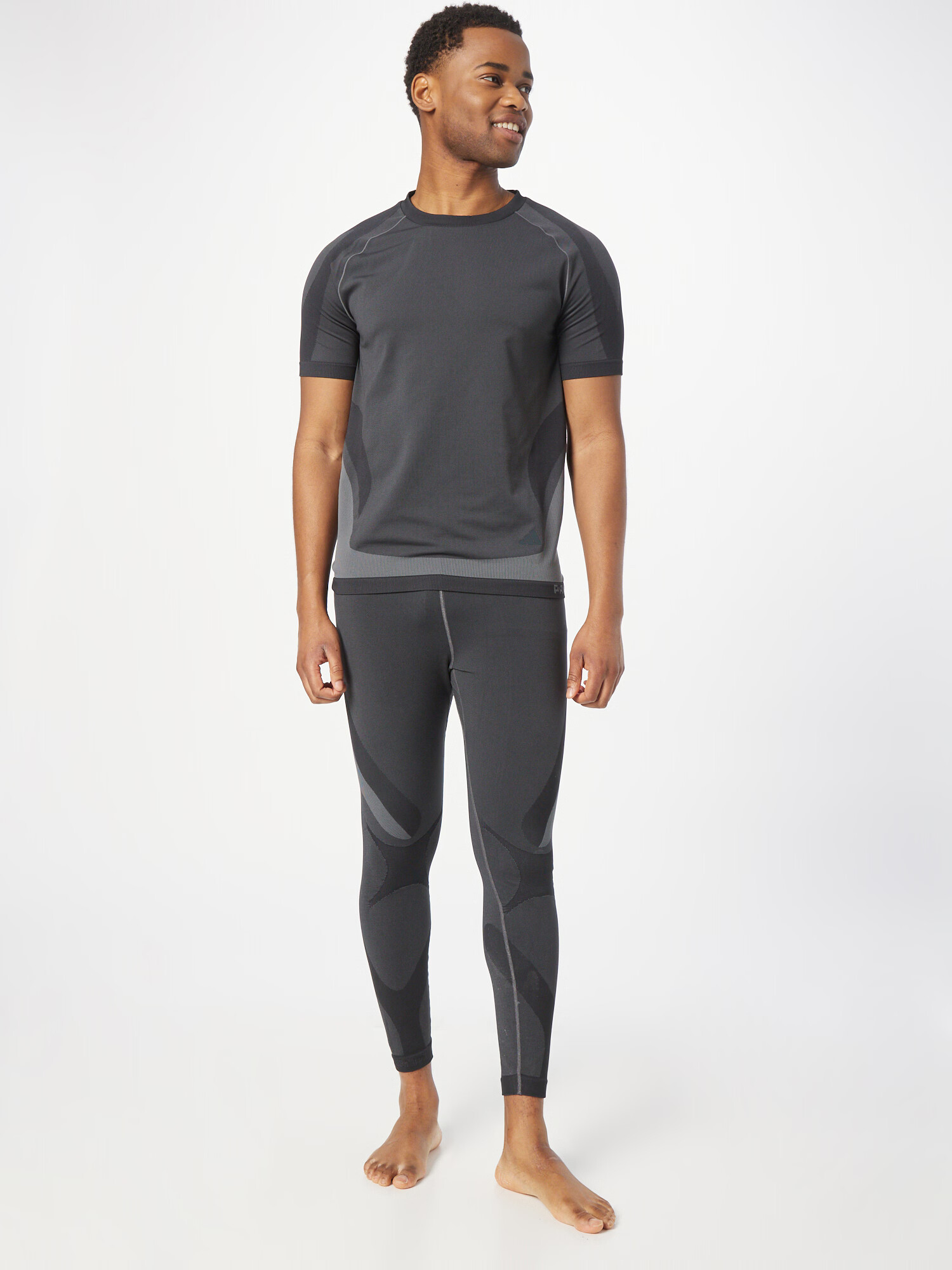 ADIDAS PERFORMANCE Pantaloni sport 'Prime Seamless' gri / gri închis / negru - Pled.ro