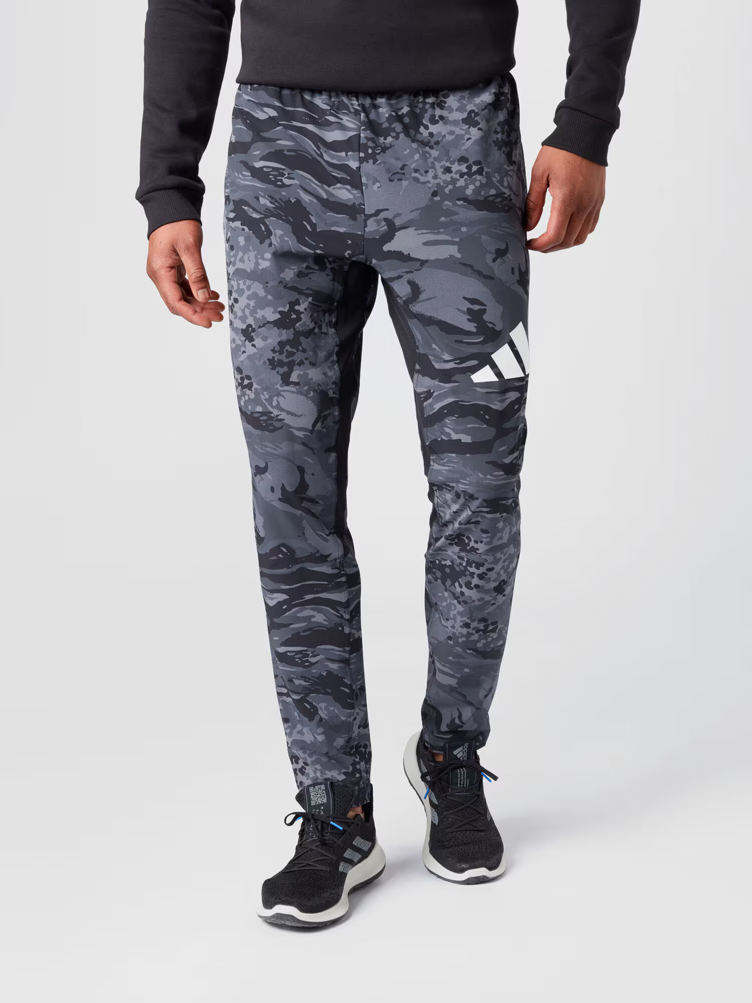 ADIDAS PERFORMANCE Pantaloni sport gri / gri închis / negru / alb - Pled.ro