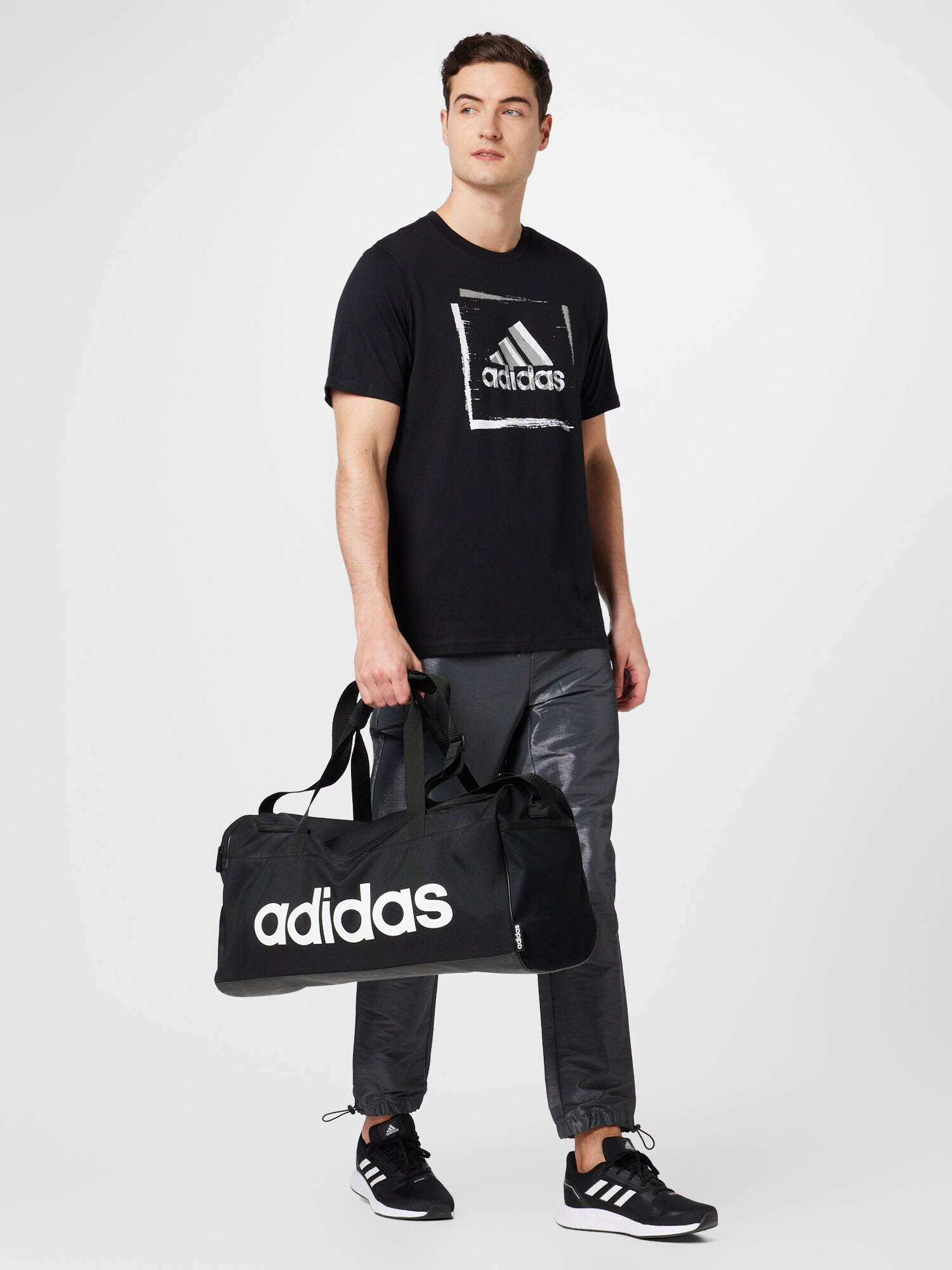 ADIDAS PERFORMANCE Pantaloni sport gri închis - Pled.ro