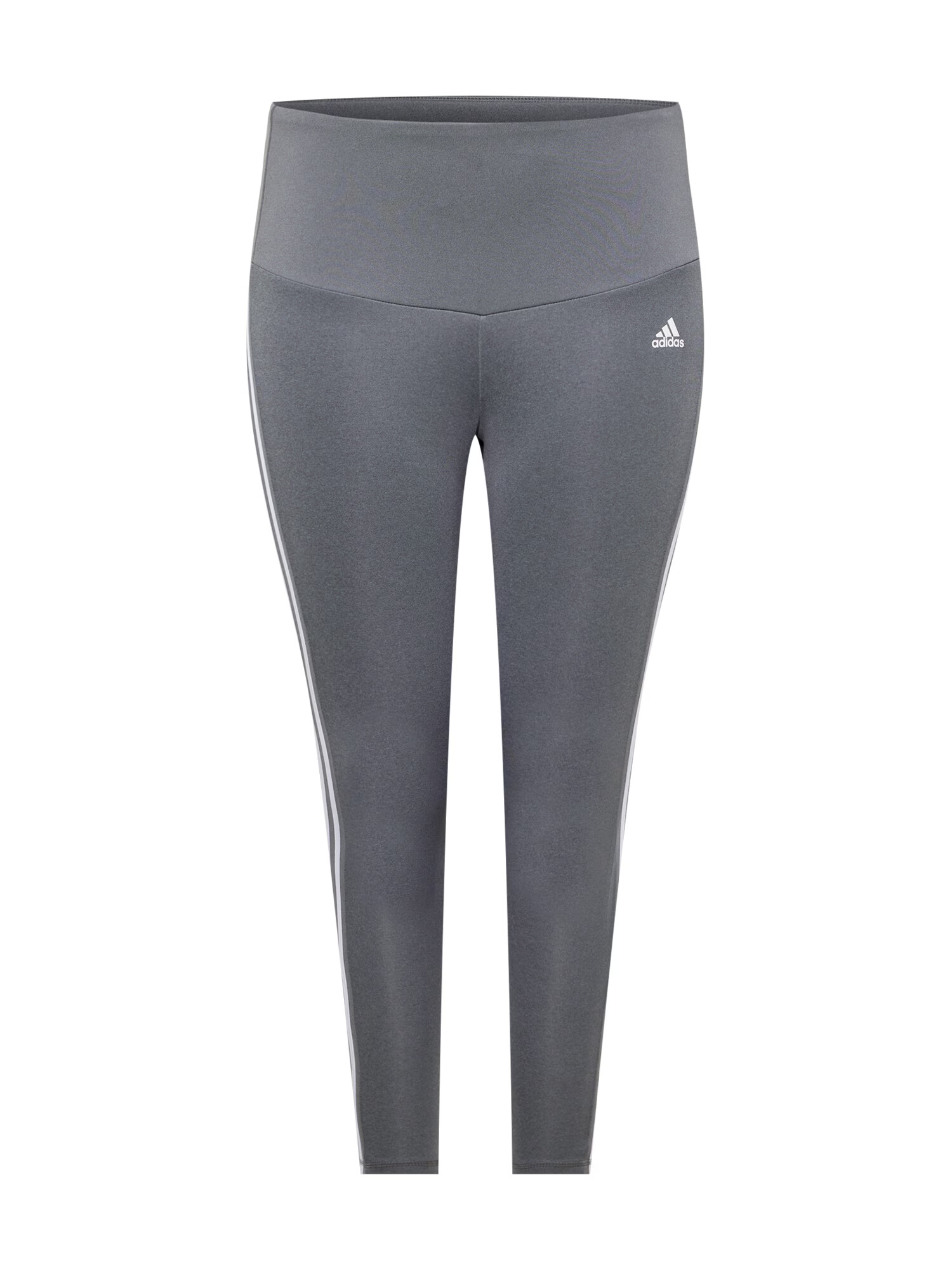 ADIDAS SPORTSWEAR Pantaloni sport 'Designed To Move High-Rise 3-Stripes ' gri închis / alb - Pled.ro