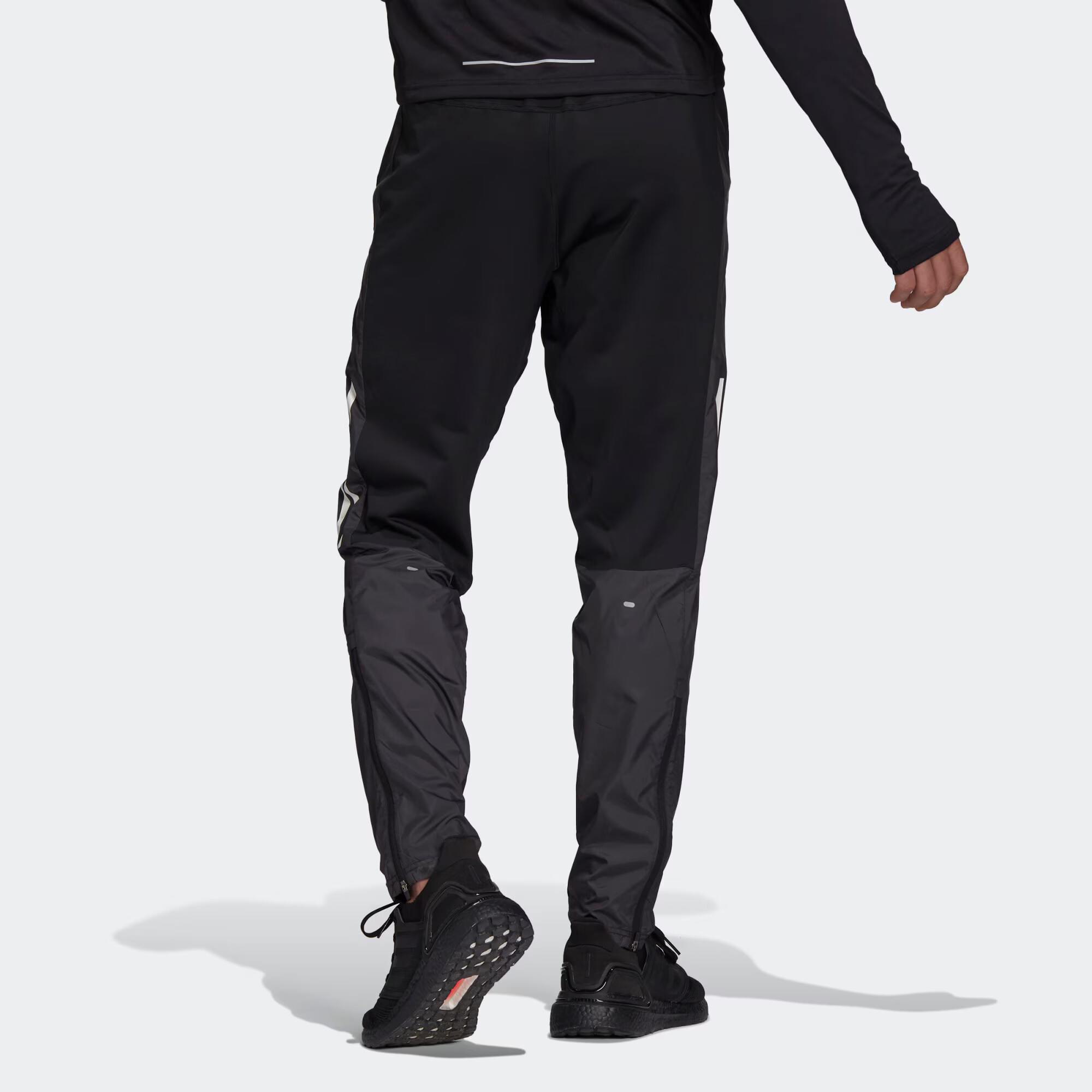 ADIDAS SPORTSWEAR Pantaloni sport gri închis / negru / alb - Pled.ro