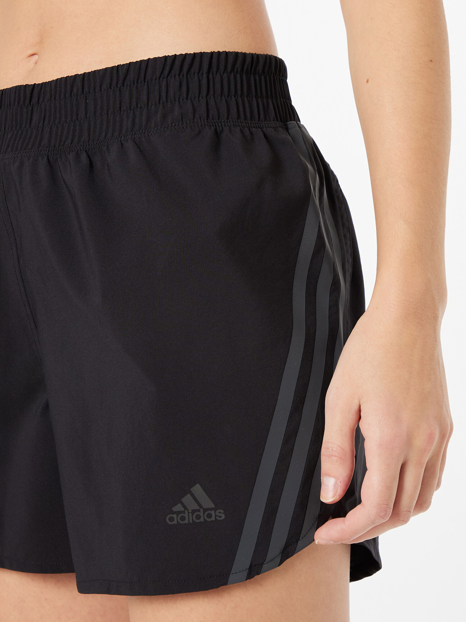 ADIDAS SPORTSWEAR Pantaloni sport gri metalic / negru - Pled.ro