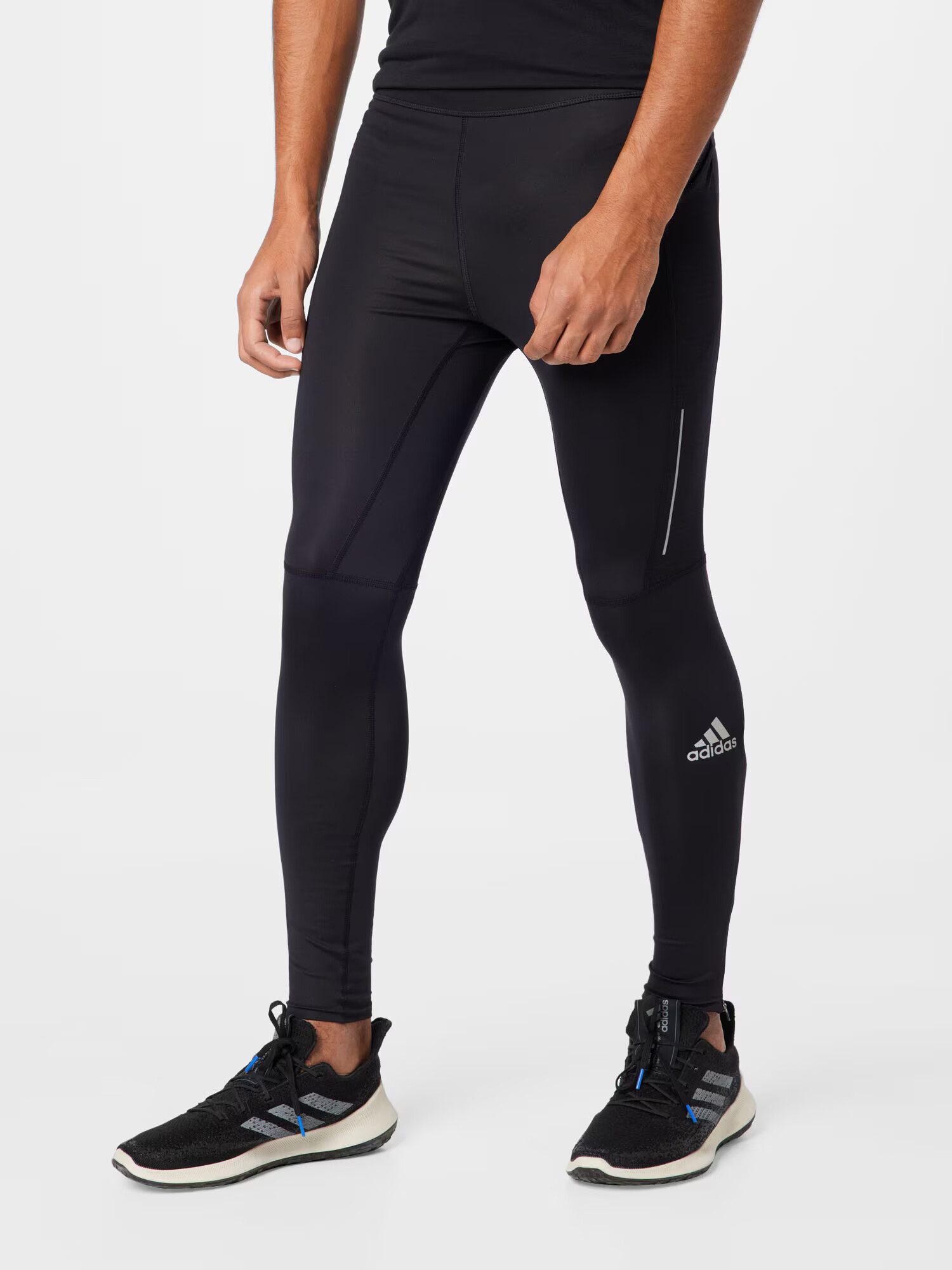 ADIDAS SPORTSWEAR Pantaloni sport 'Own The Run' gri / negru - Pled.ro