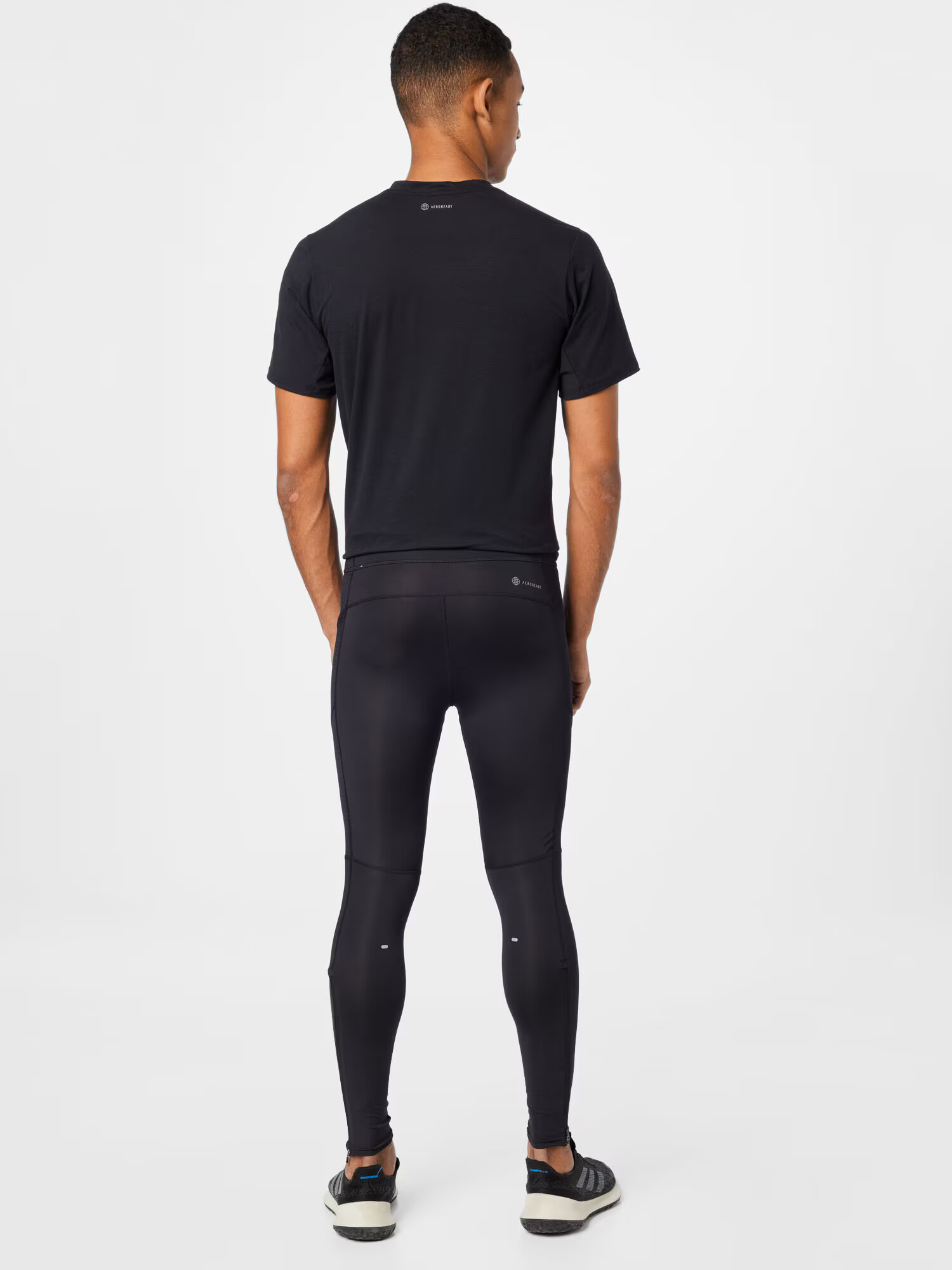 ADIDAS SPORTSWEAR Pantaloni sport 'Own The Run' gri / negru - Pled.ro