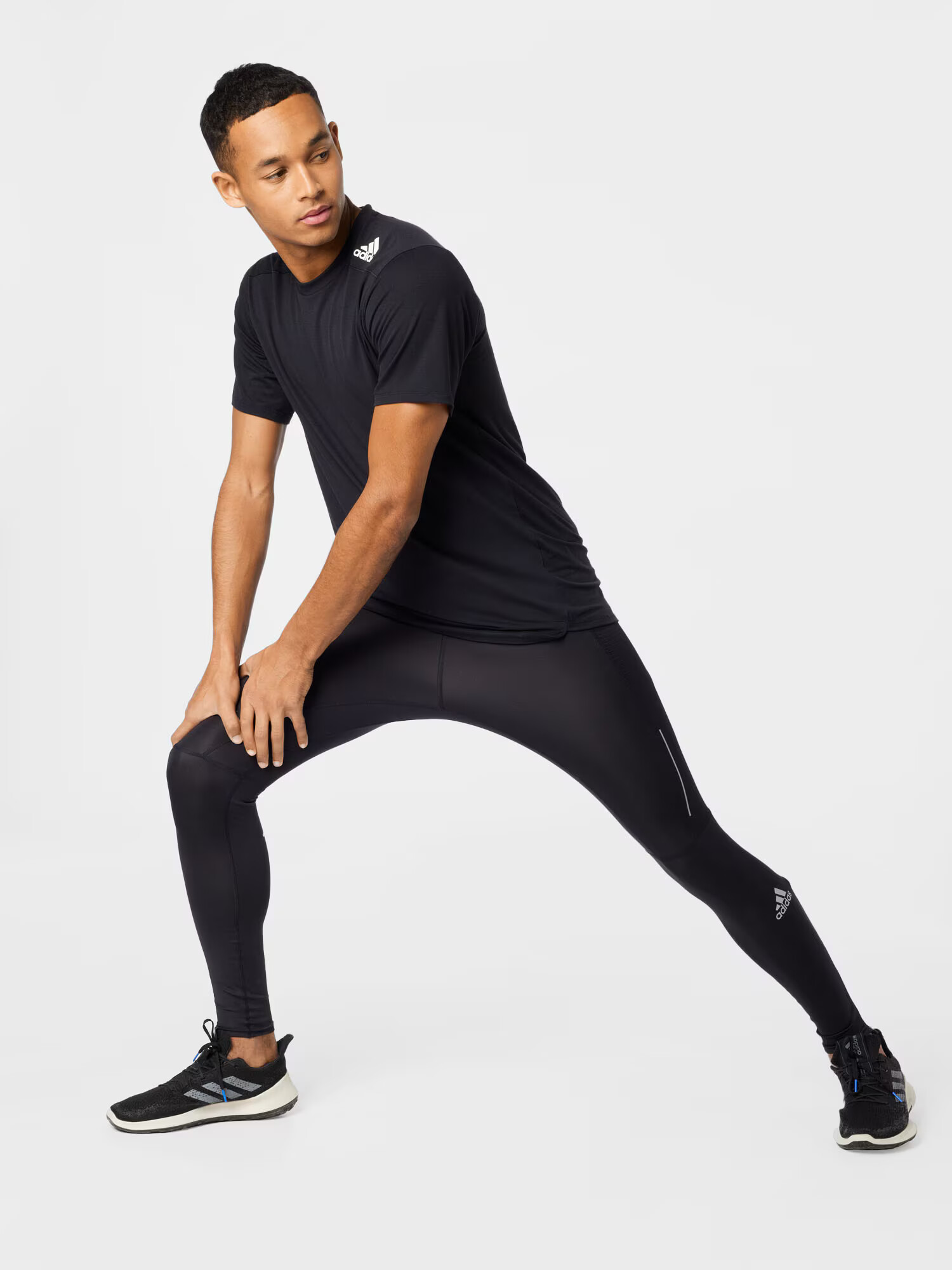 ADIDAS SPORTSWEAR Pantaloni sport 'Own The Run' gri / negru - Pled.ro