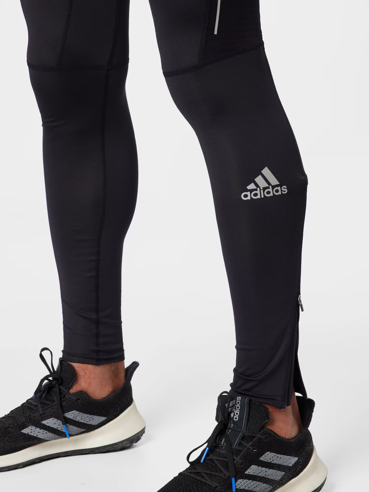 ADIDAS SPORTSWEAR Pantaloni sport 'Own The Run' gri / negru - Pled.ro