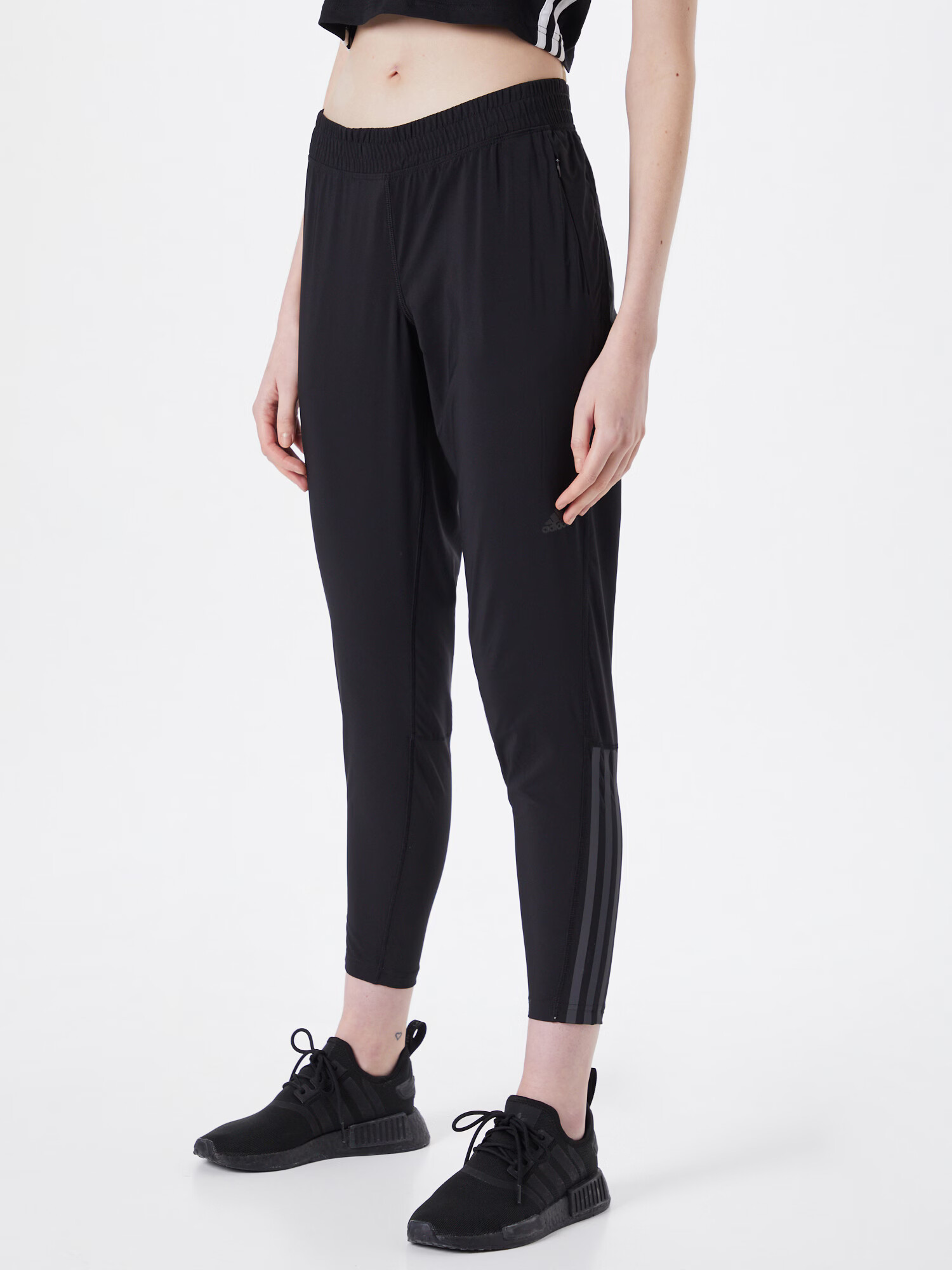 ADIDAS PERFORMANCE Pantaloni sport 'Fast Tko ' gri / negru - Pled.ro