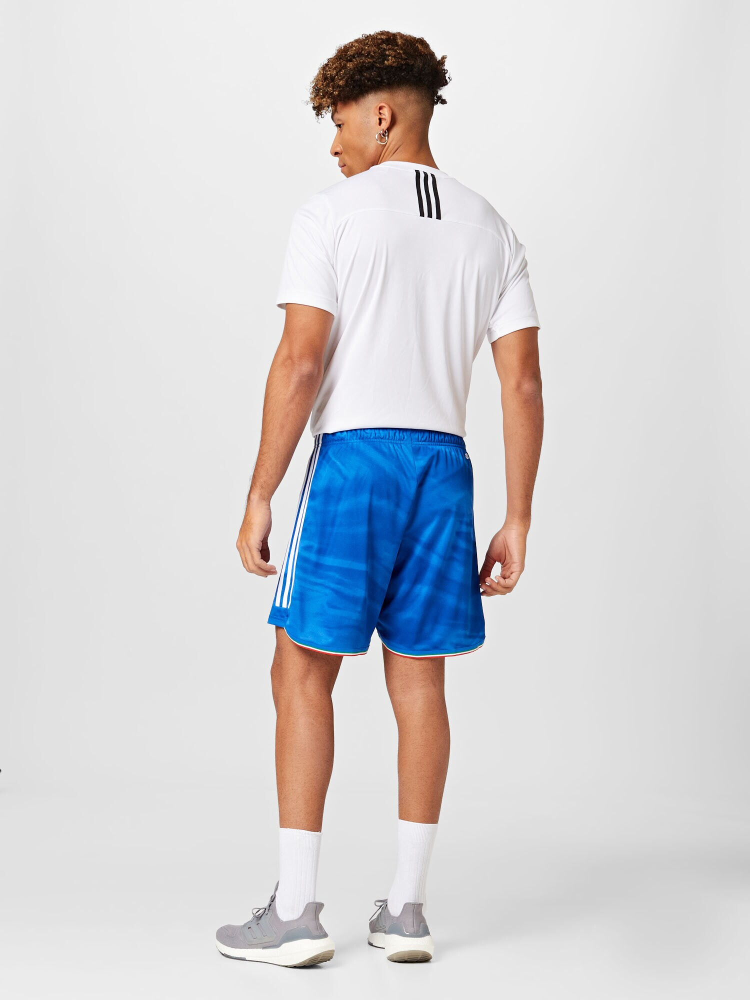 ADIDAS PERFORMANCE Pantaloni sport 'Italy 23 Home' albastru / roșu / alb - Pled.ro