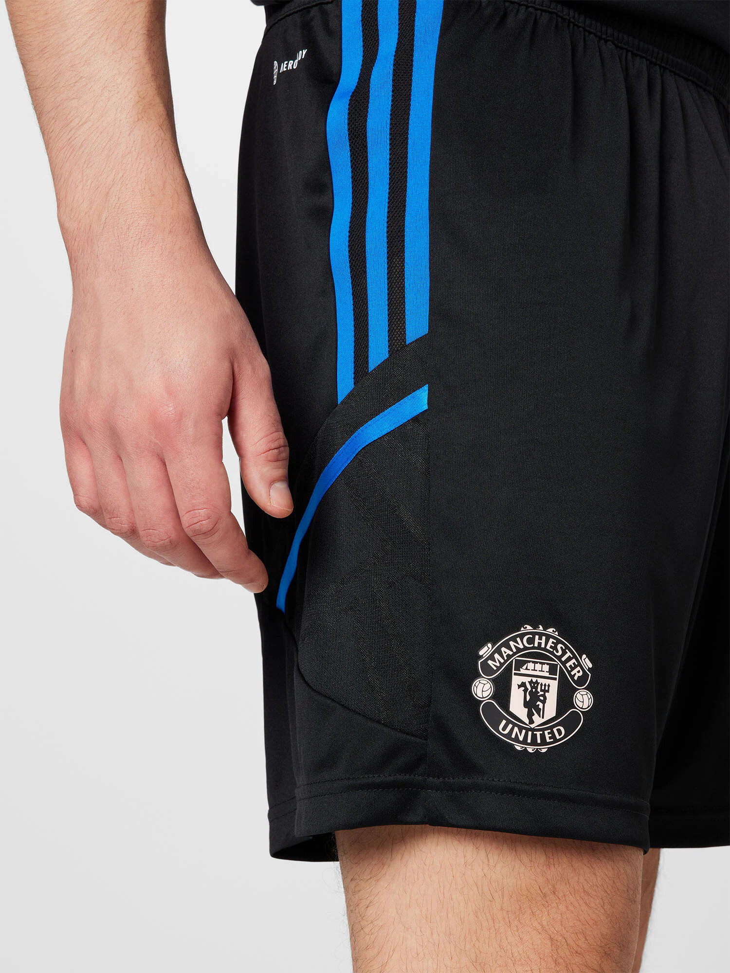 ADIDAS SPORTSWEAR Pantaloni sport 'Manchester United Condivo 22' albastru / negru / alb - Pled.ro