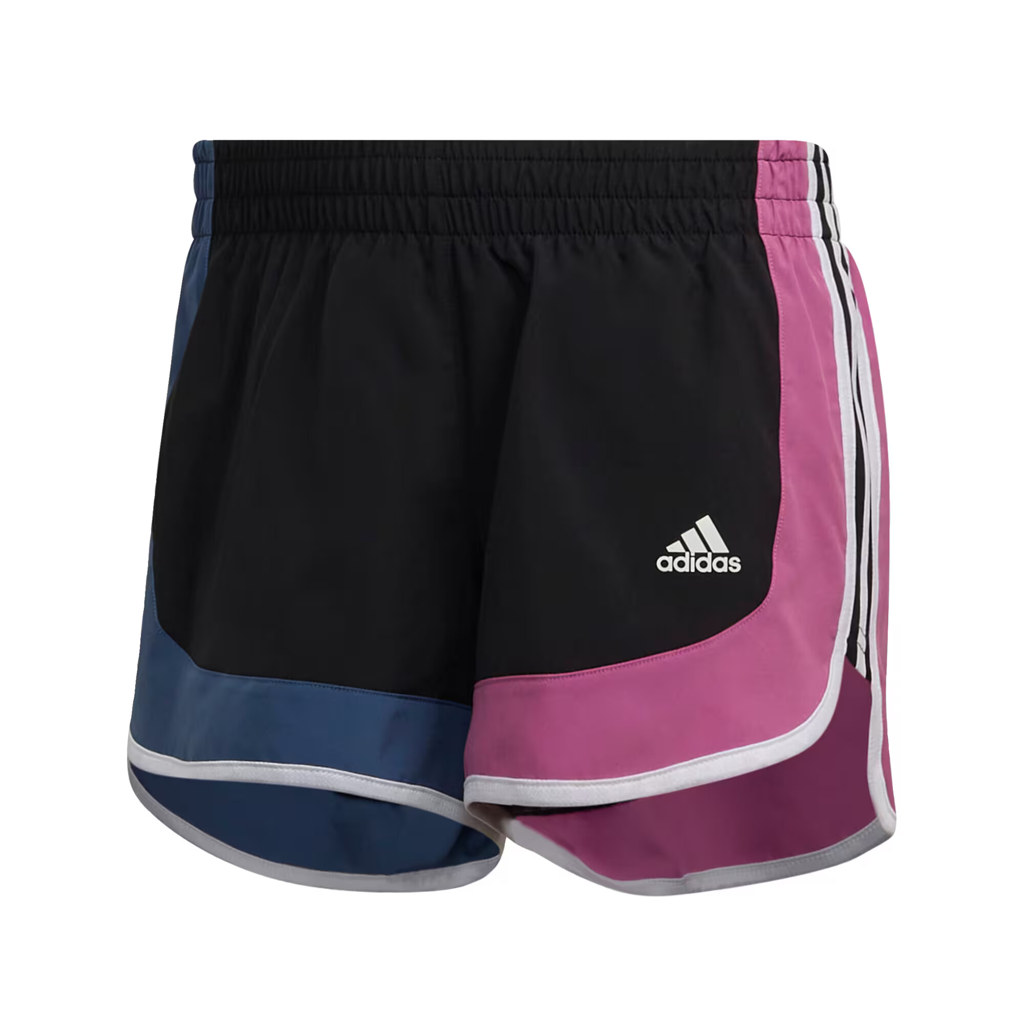 ADIDAS SPORTSWEAR Pantaloni sport 'Marathon 20' albastru închis / roz eozină / negru / alb - Pled.ro