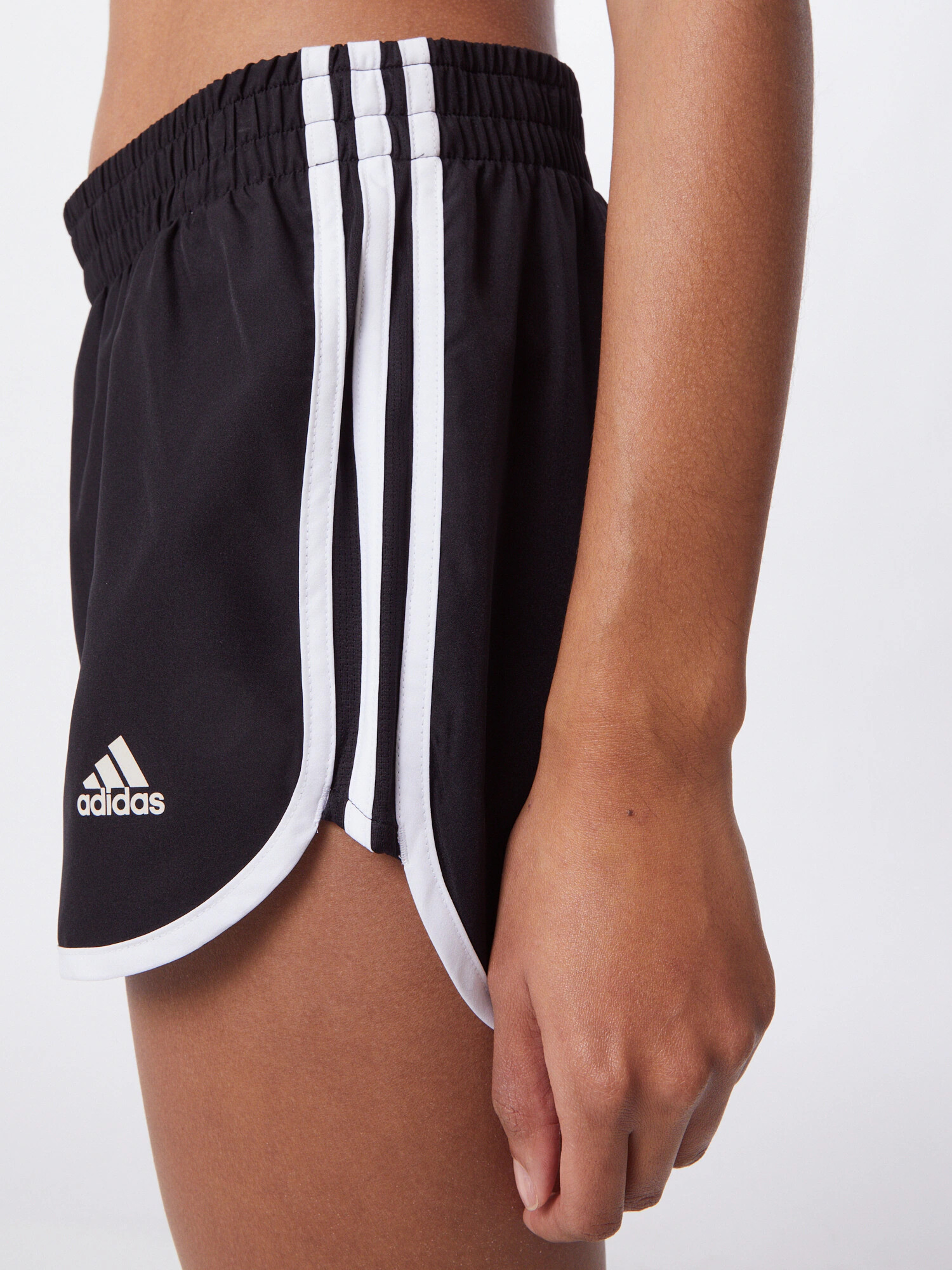 ADIDAS SPORTSWEAR Pantaloni sport 'Marathon 20' negru / alb - Pled.ro