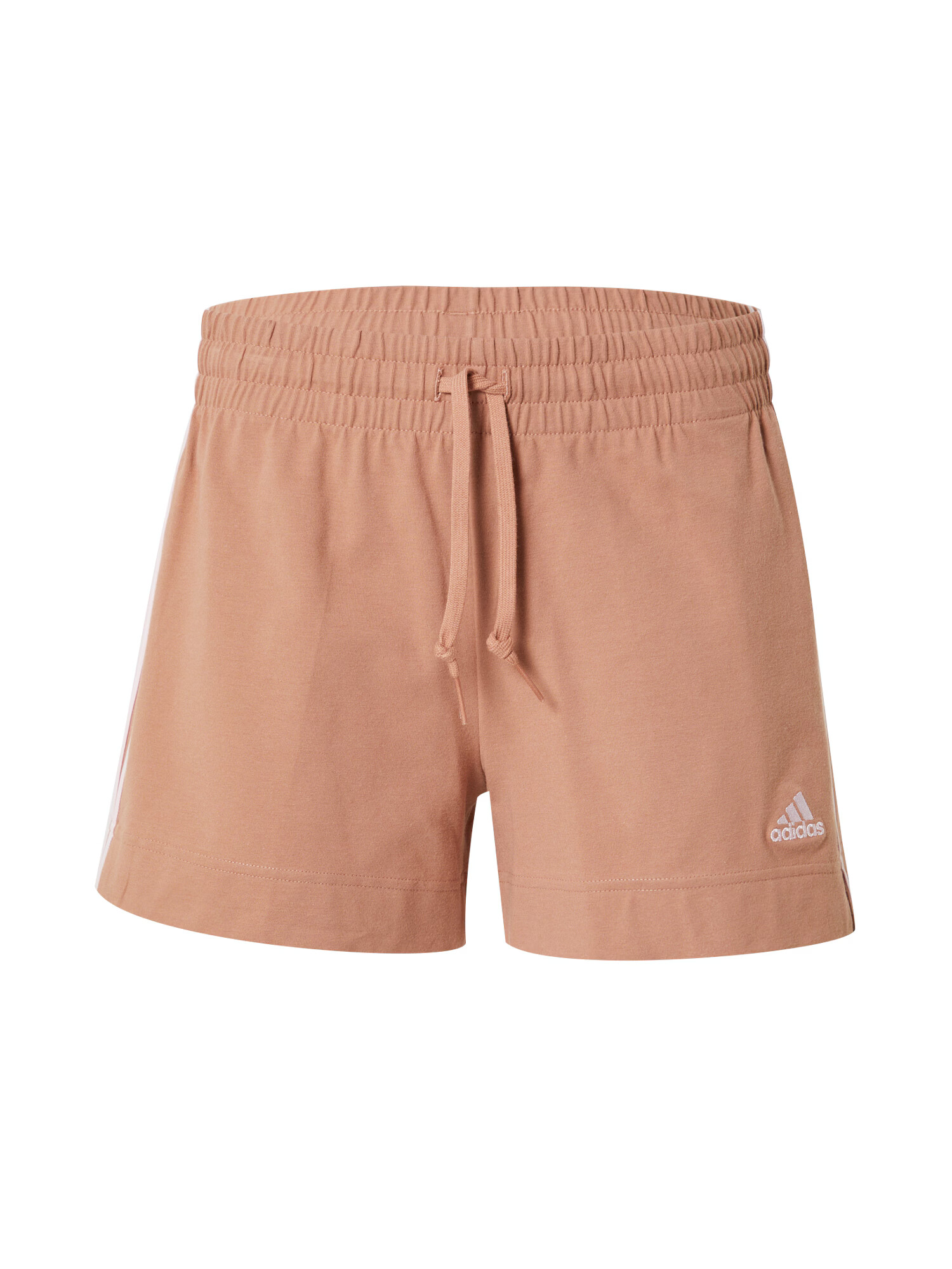 ADIDAS SPORTSWEAR Pantaloni sport 'Essentials' maro / alb - Pled.ro