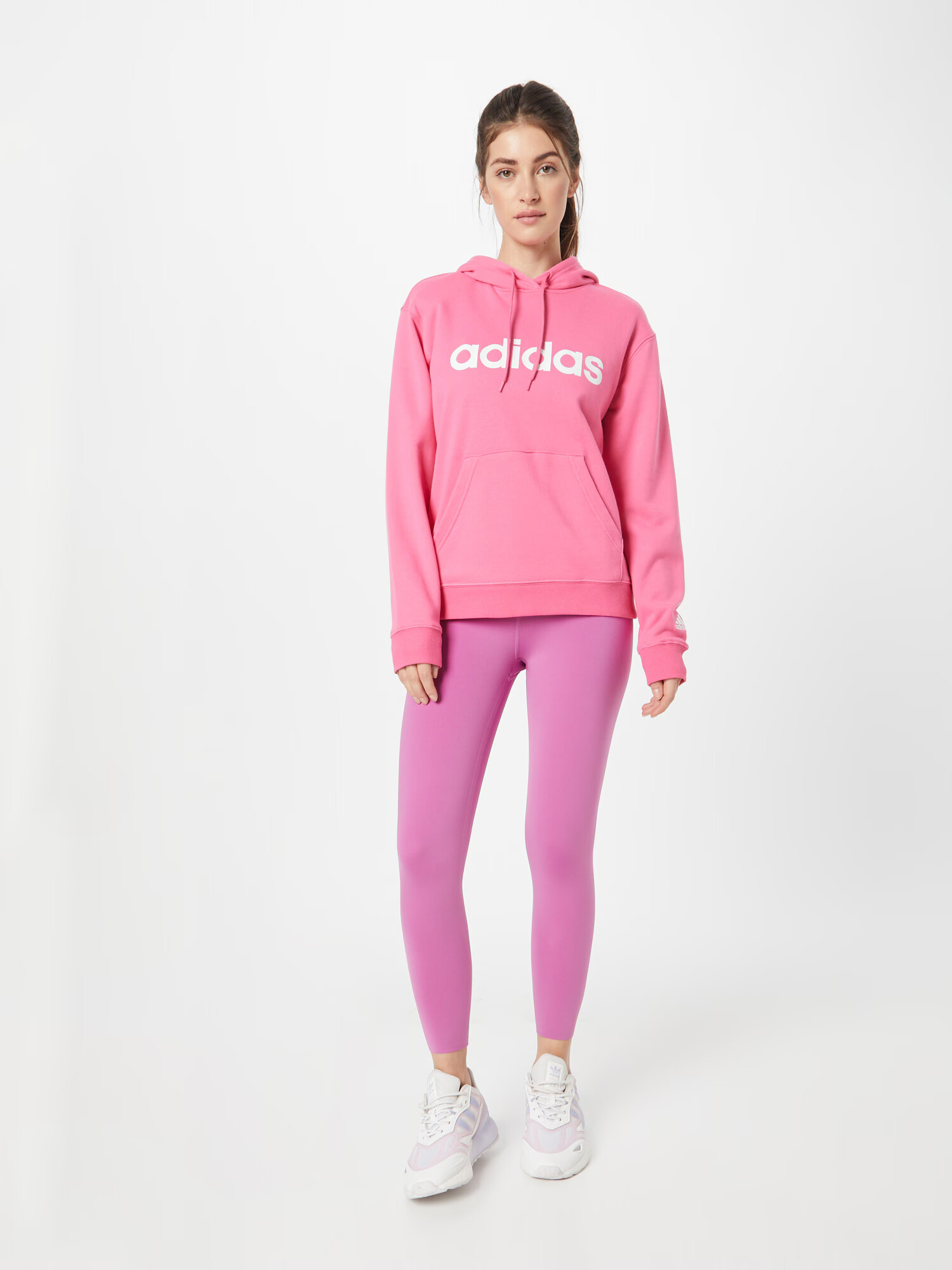 ADIDAS SPORTSWEAR Pantaloni sport 'Optime Luxe' mov orhidee - Pled.ro