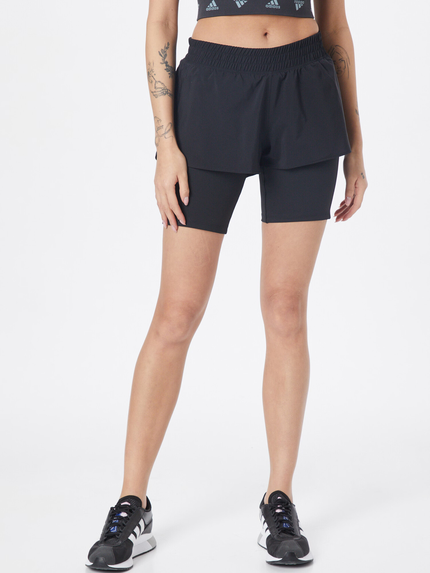 ADIDAS SPORTSWEAR Pantaloni sport 'Run Icons Two-In-One ' negru - Pled.ro