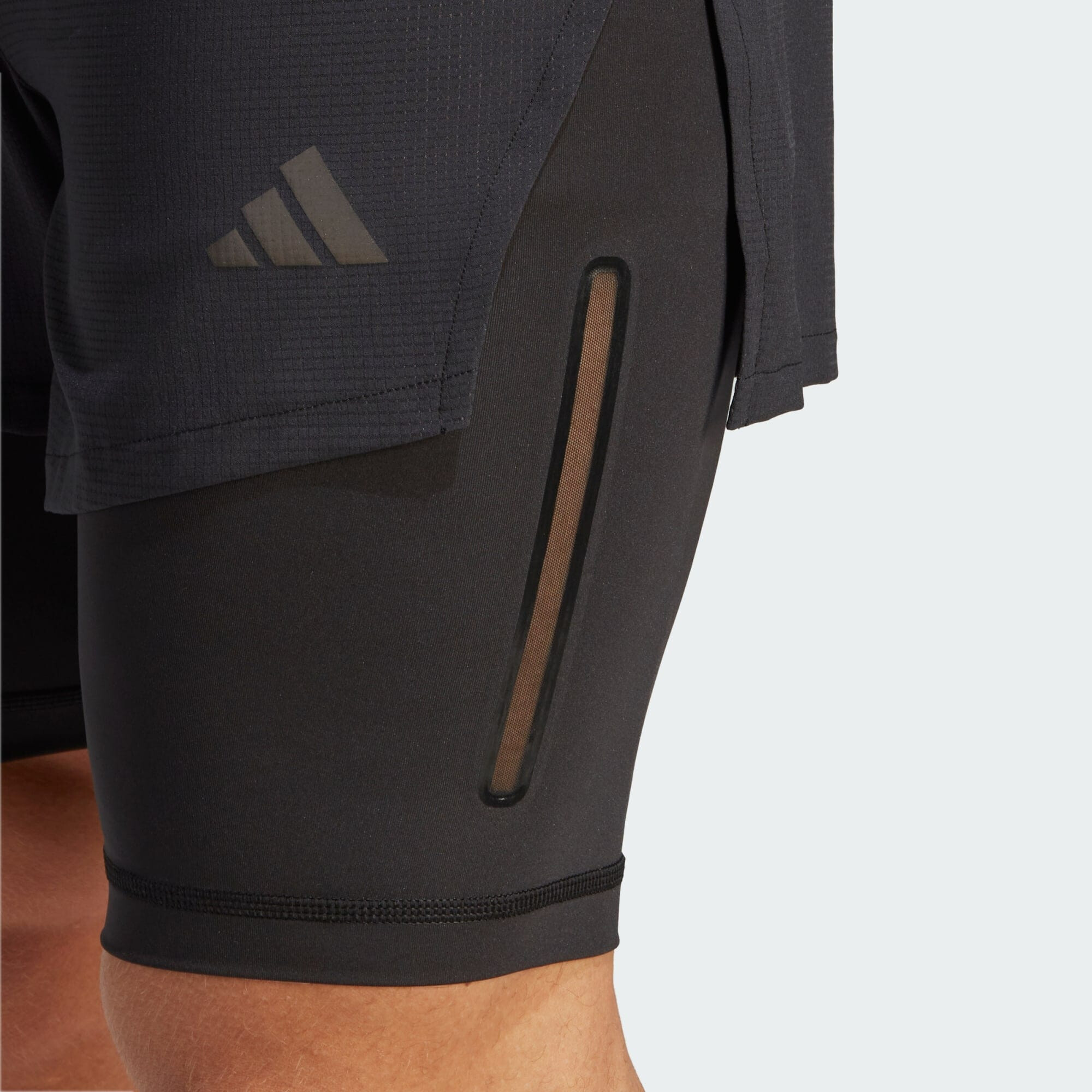 ADIDAS PERFORMANCE Pantaloni sport 'Heat.Rdy Hiit Elevated 2-In-1' negru - Pled.ro