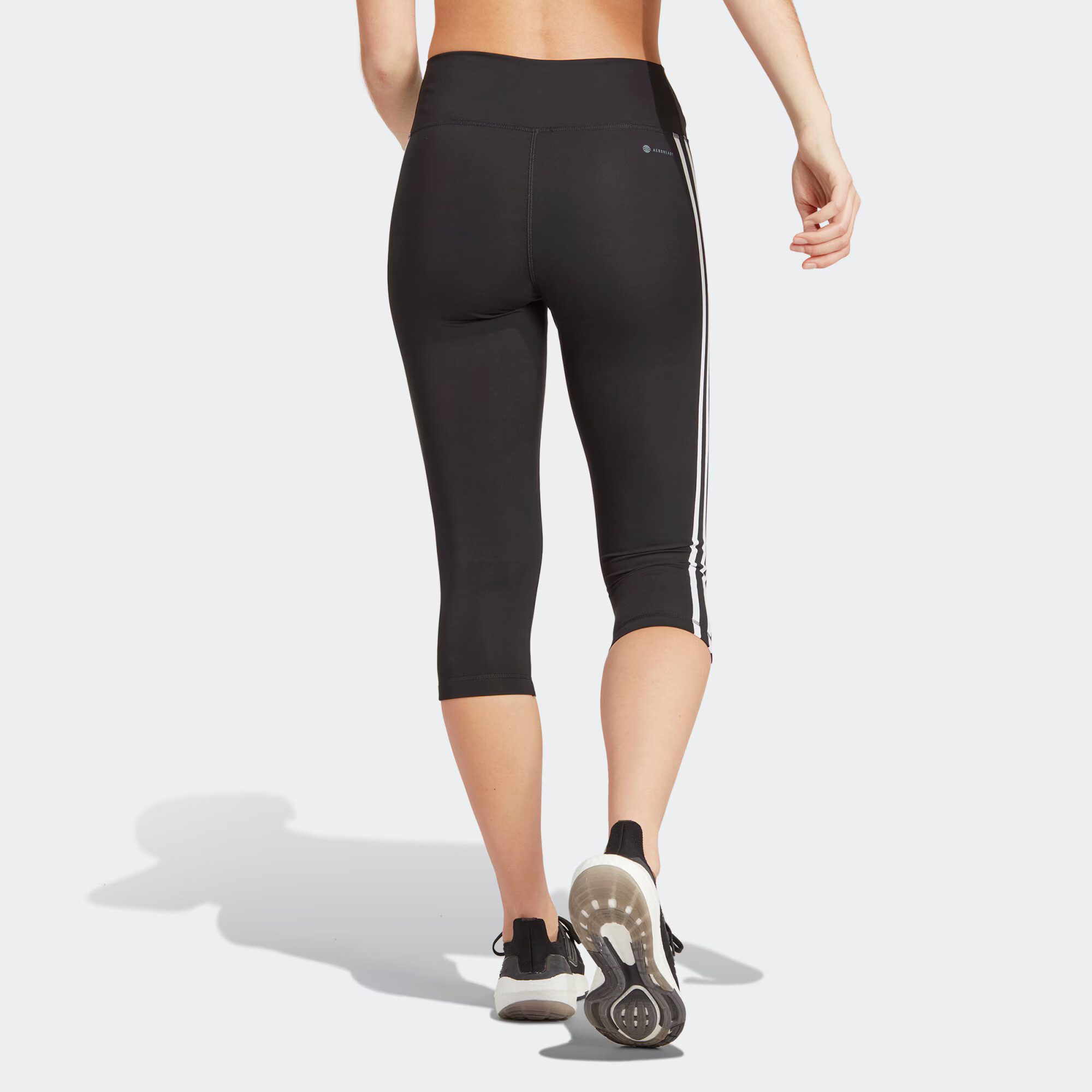 ADIDAS PERFORMANCE Pantaloni sport 'Essentials' negru / alb - Pled.ro