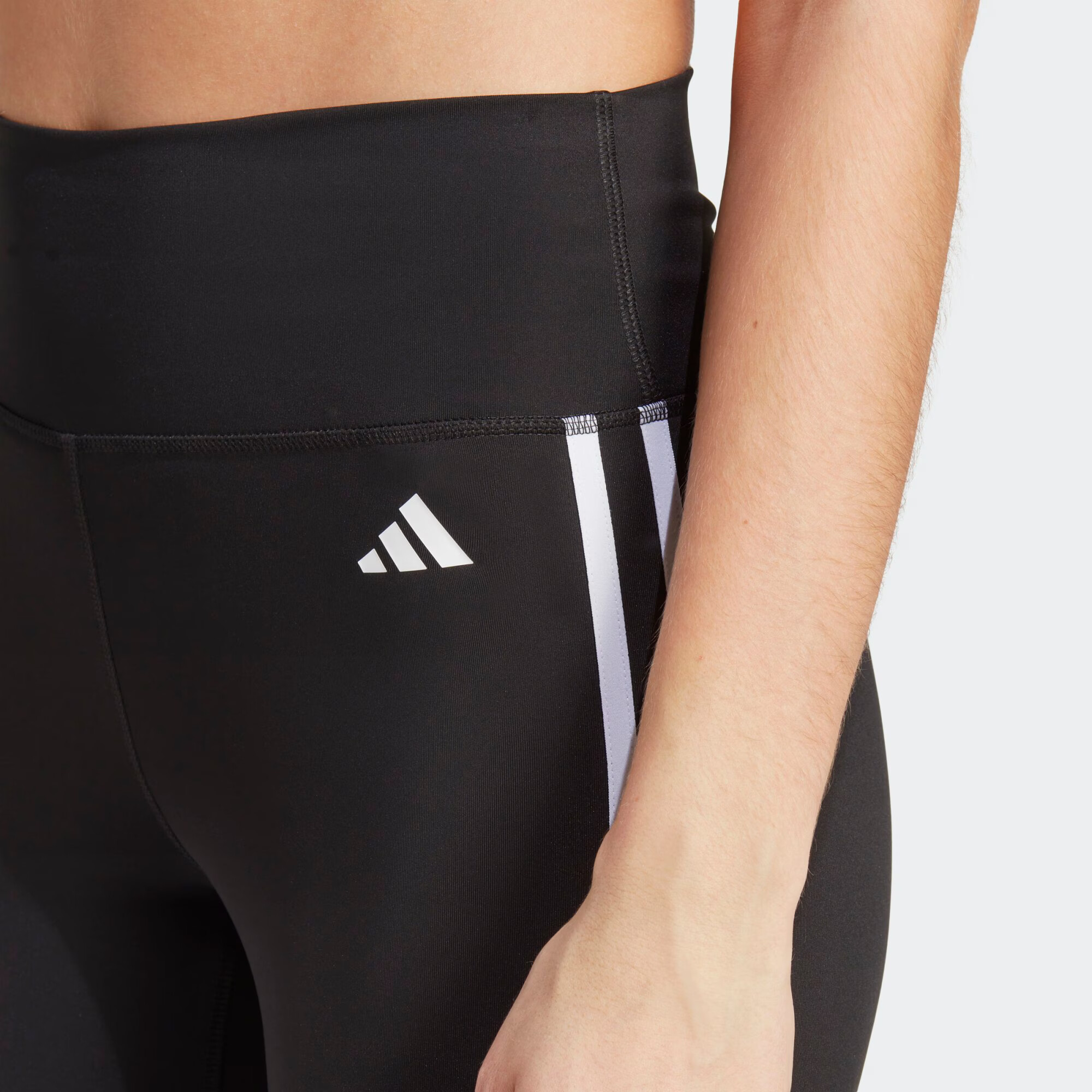 ADIDAS PERFORMANCE Pantaloni sport 'Essentials' negru / alb - Pled.ro