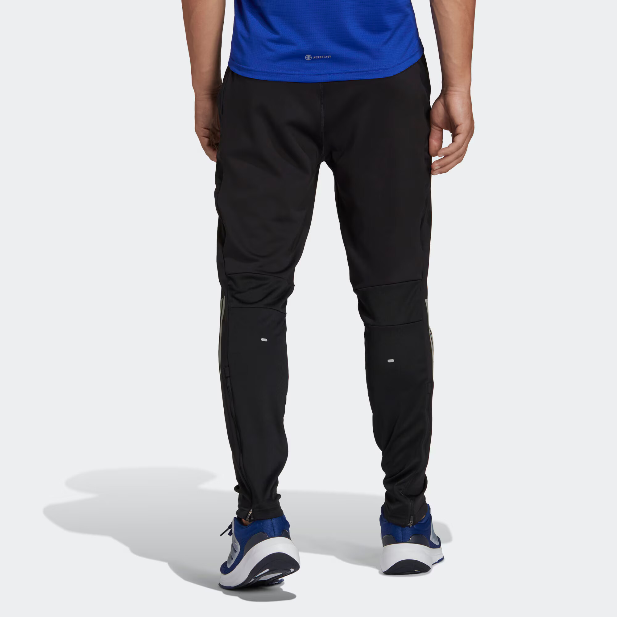 ADIDAS PERFORMANCE Pantaloni sport 'Own The Run Astro ' negru / alb - Pled.ro