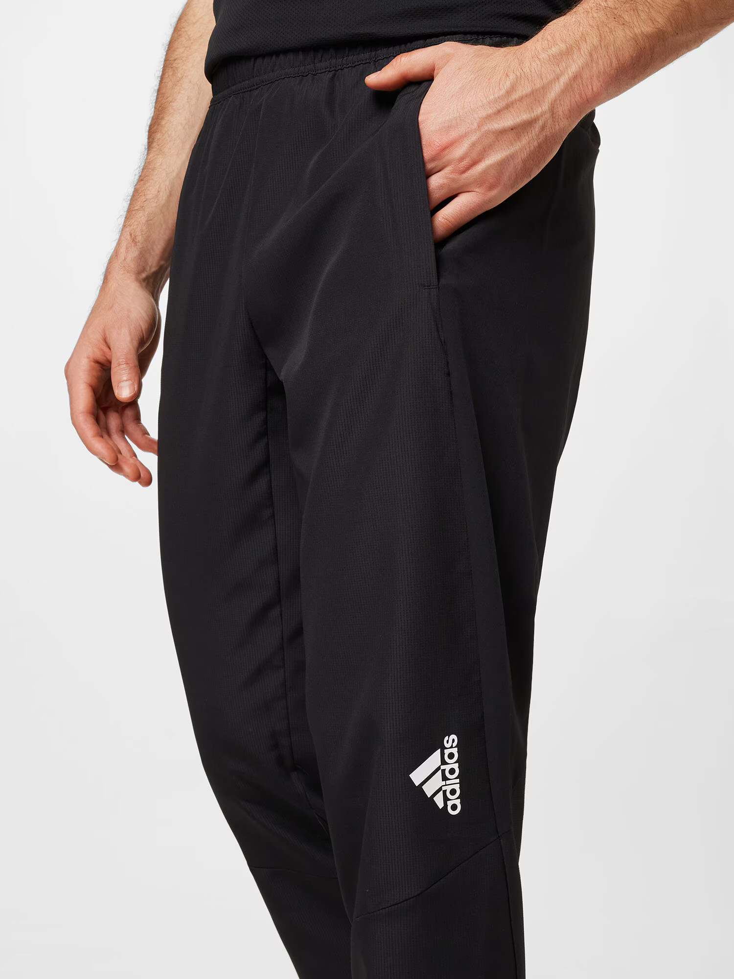 ADIDAS PERFORMANCE Pantaloni sport 'Train Icons 3' negru / alb - Pled.ro